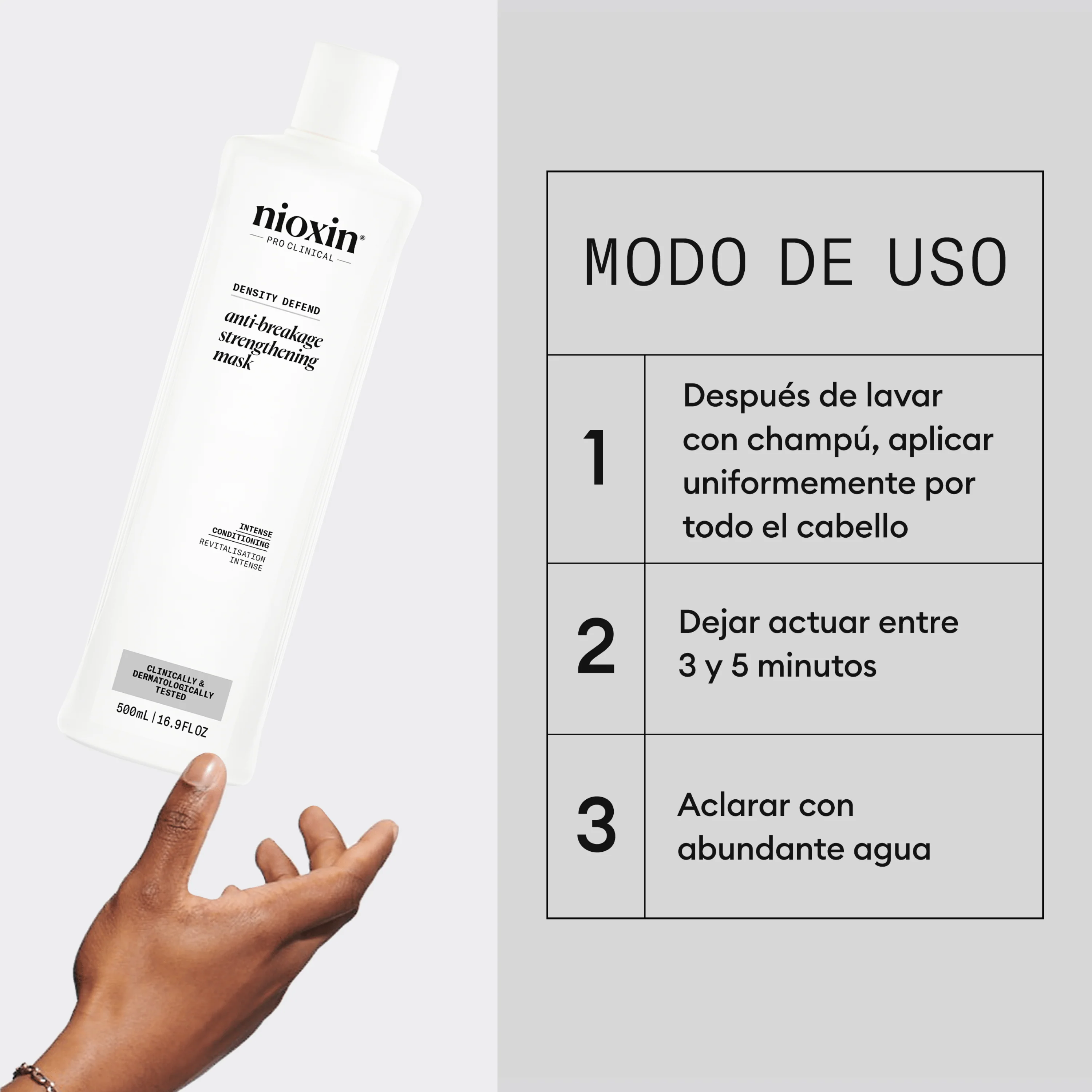 3D INTENSIVE Deep Protect Density Mask 500ml - Image 6