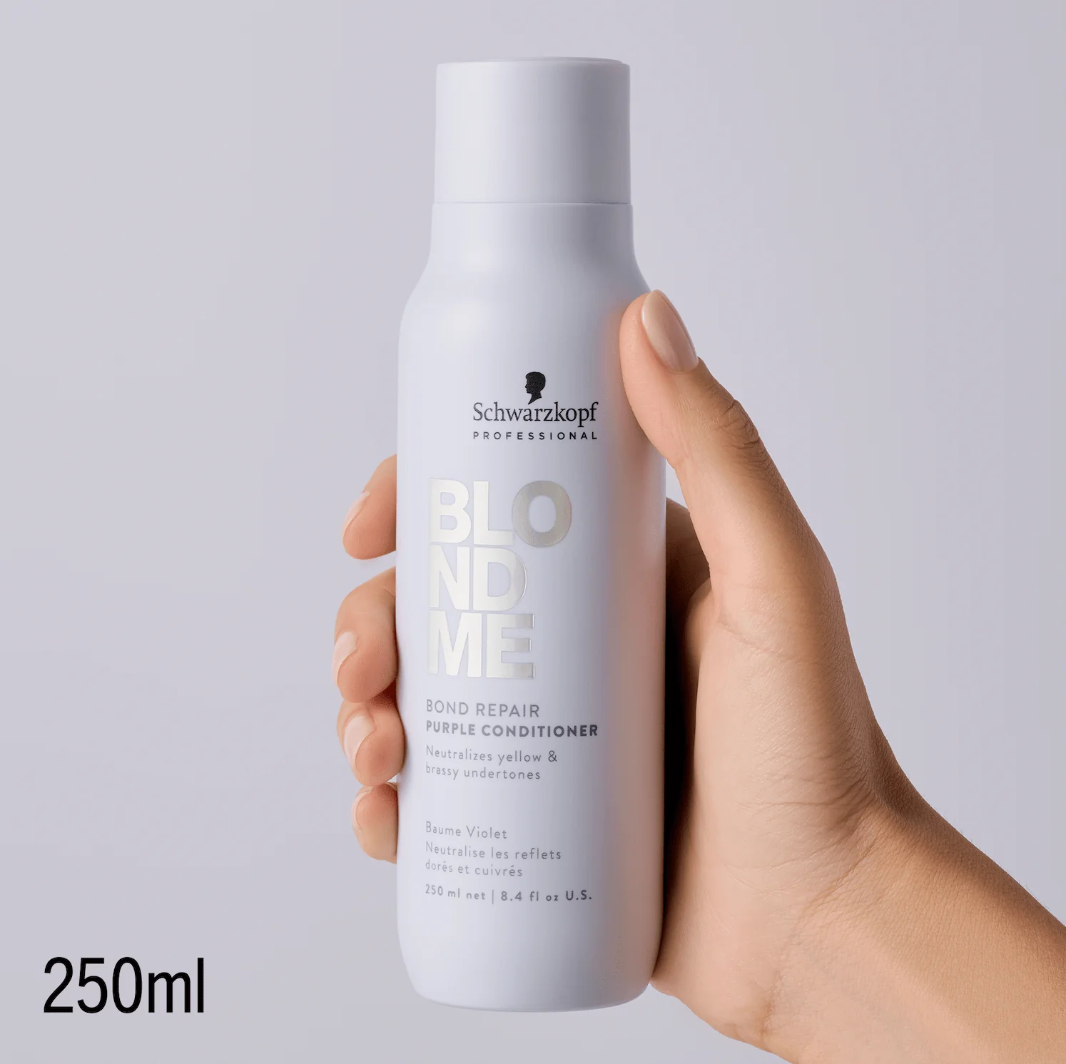 Acondicionador Morado Bond Repair de BLONDME 250ml - Image 5