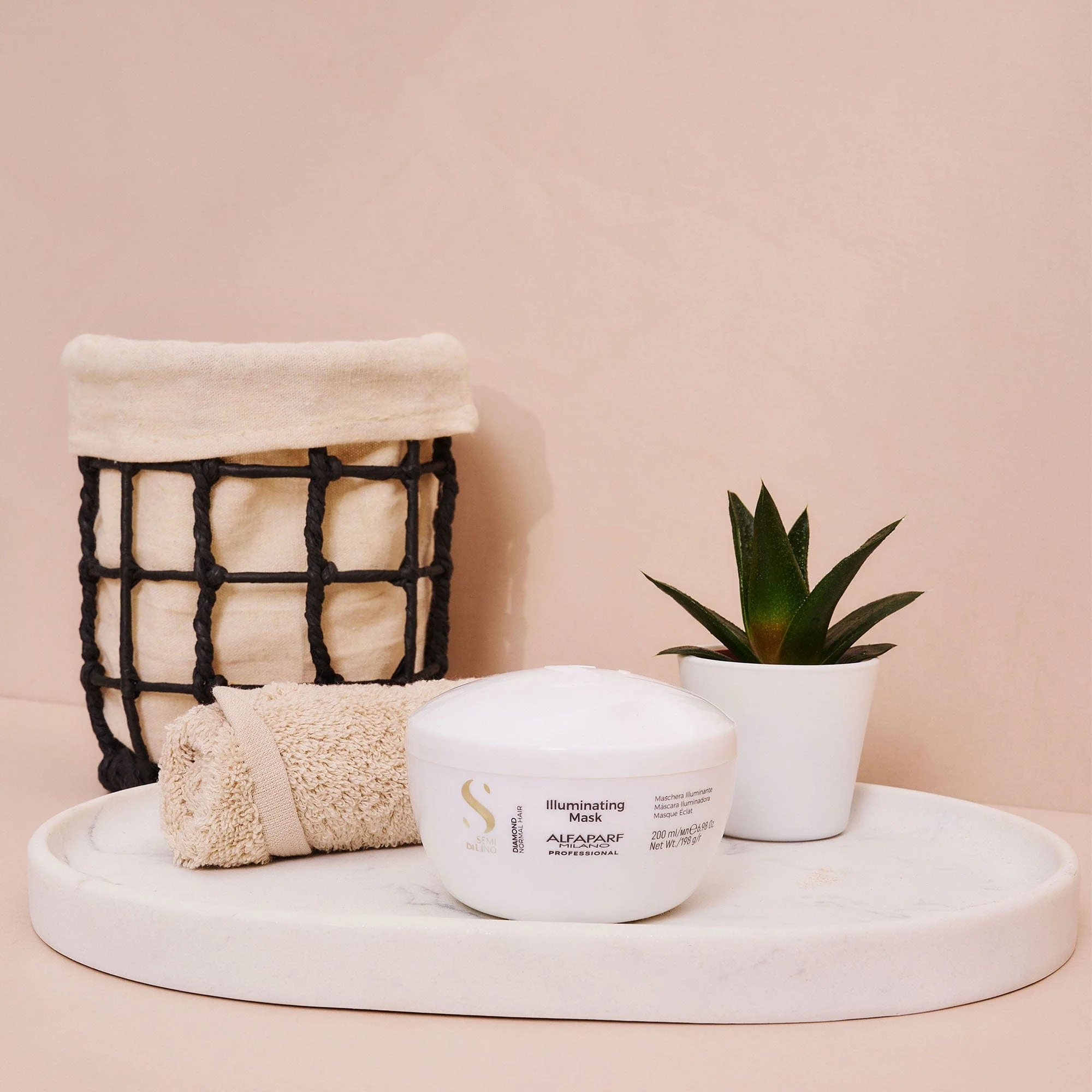Alfaparf Semi di Lino Diamond Illuminating Mask 200 ml - Image 3