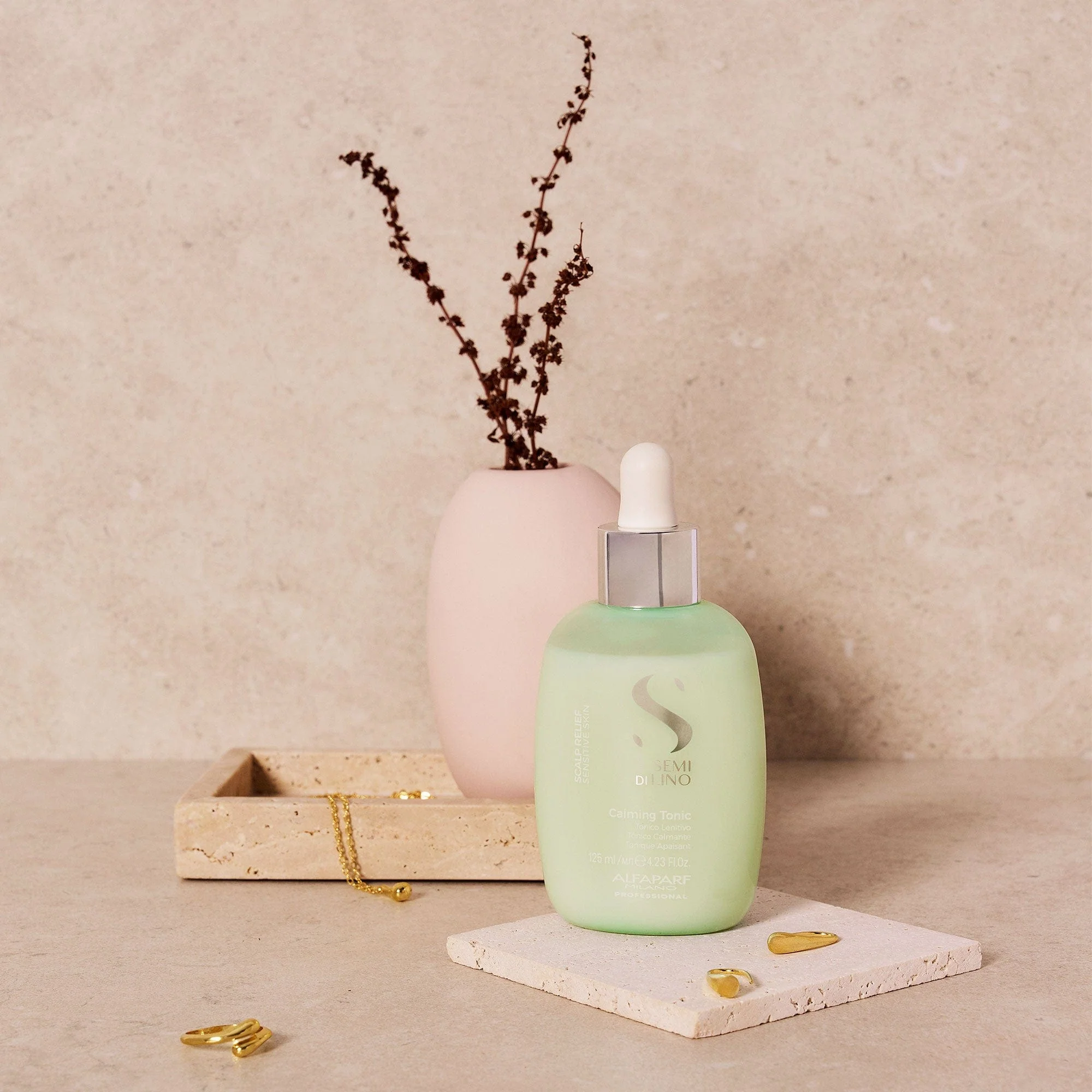 Alfaparf Semi di Lino Scalp Relief Calming Tonic 125 ml - Image 3