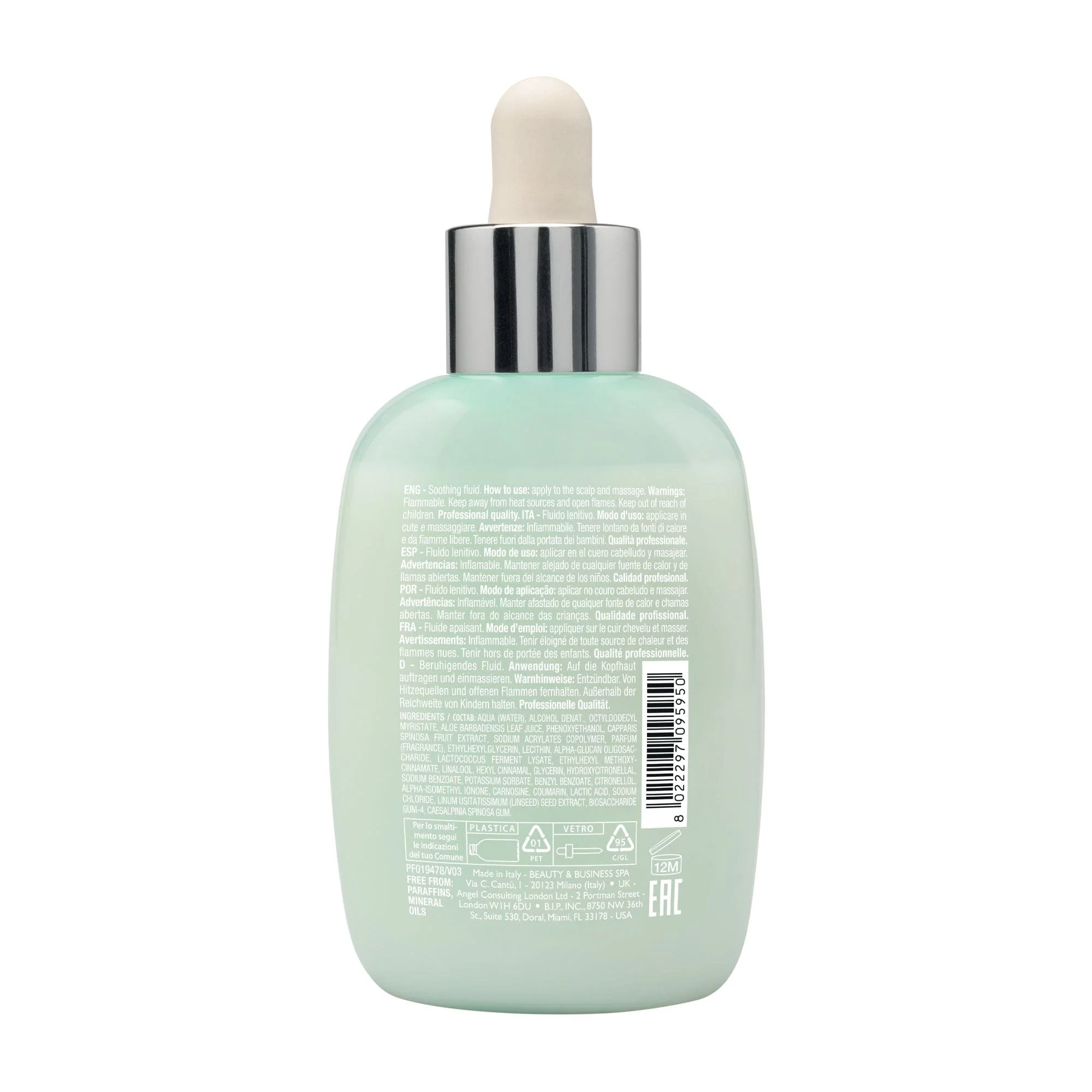 Alfaparf Semi di Lino Scalp Relief Calming Tonic 125 ml - Image 4