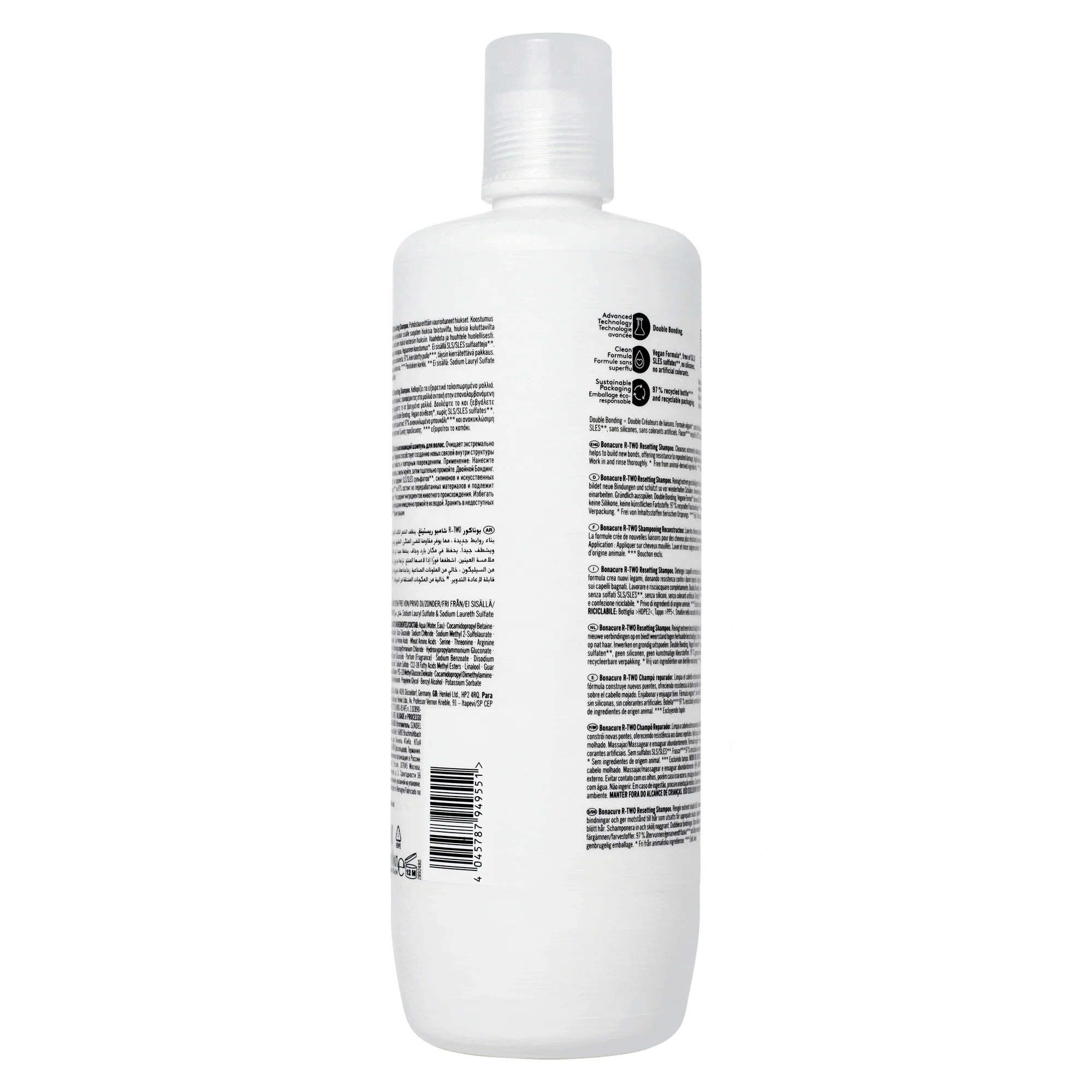 BC Bonacure R-TWO Champú Restaurador 1000ml - Image 10