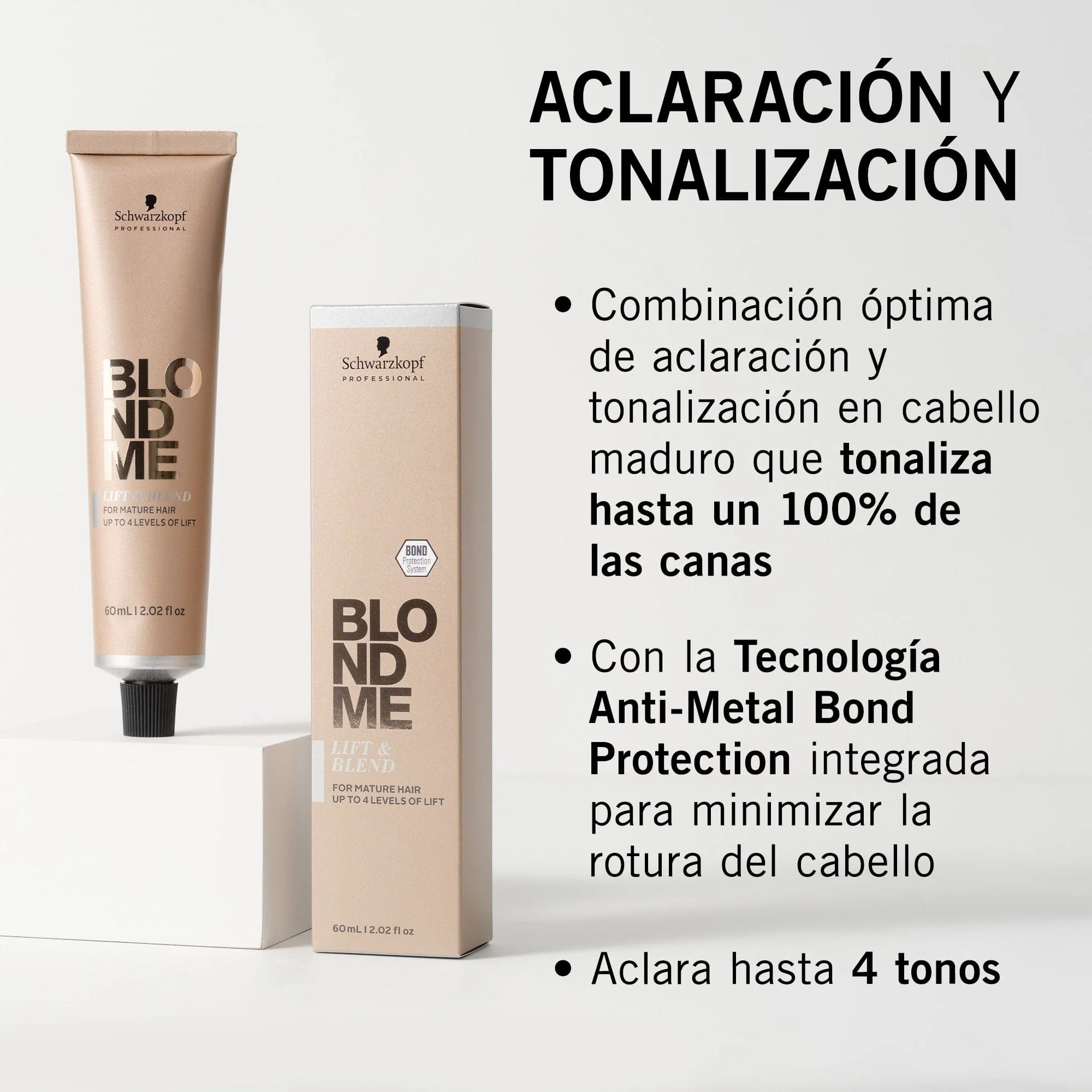 BLONDME Aclaración y Tonalización Hielo Irisado 60 ml - Image 3