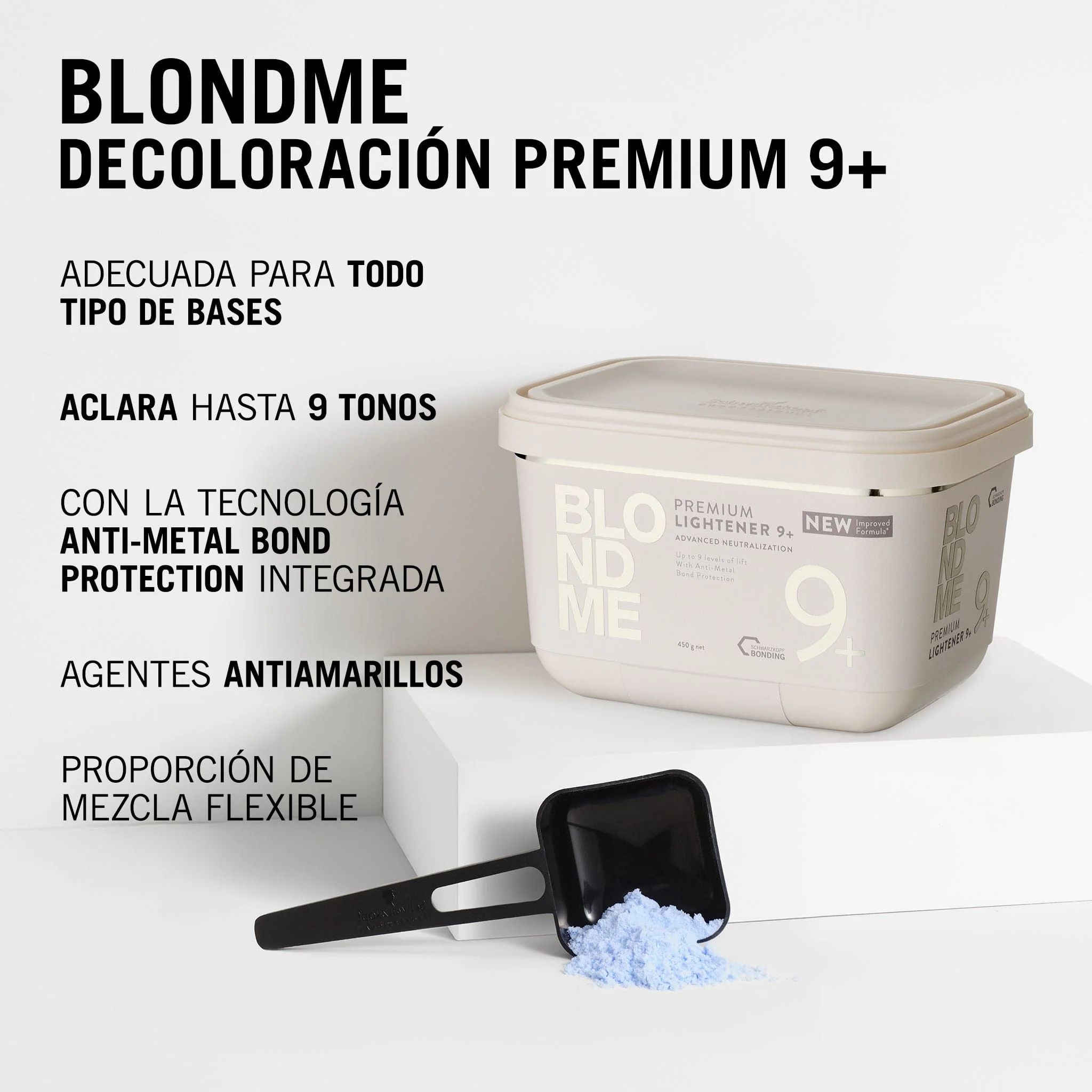 BLONDME Decoloración Premium 9+ 450g - Image 3