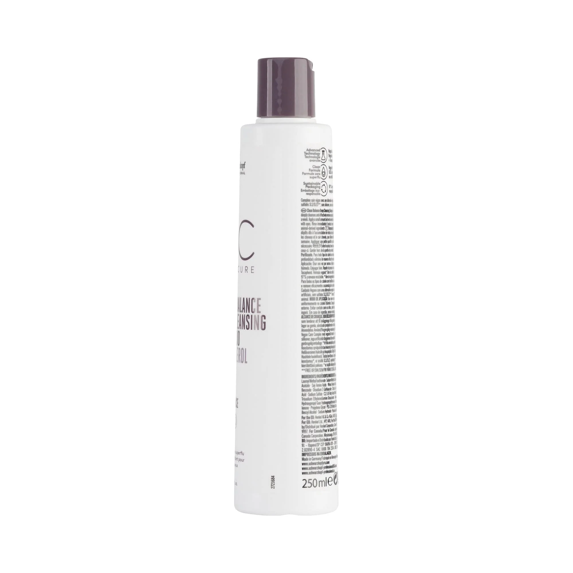 BC Bonacure Clean Balance Champú Purificante 250ml - Image 5