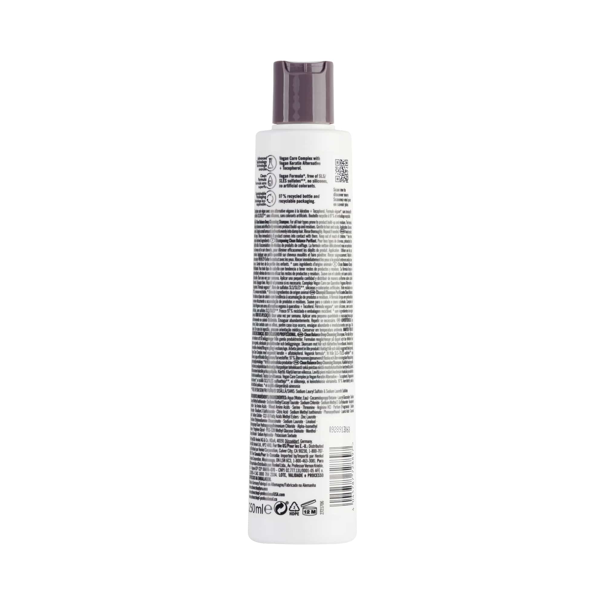 BC Bonacure Clean Balance Champú Purificante 250ml - Image 6