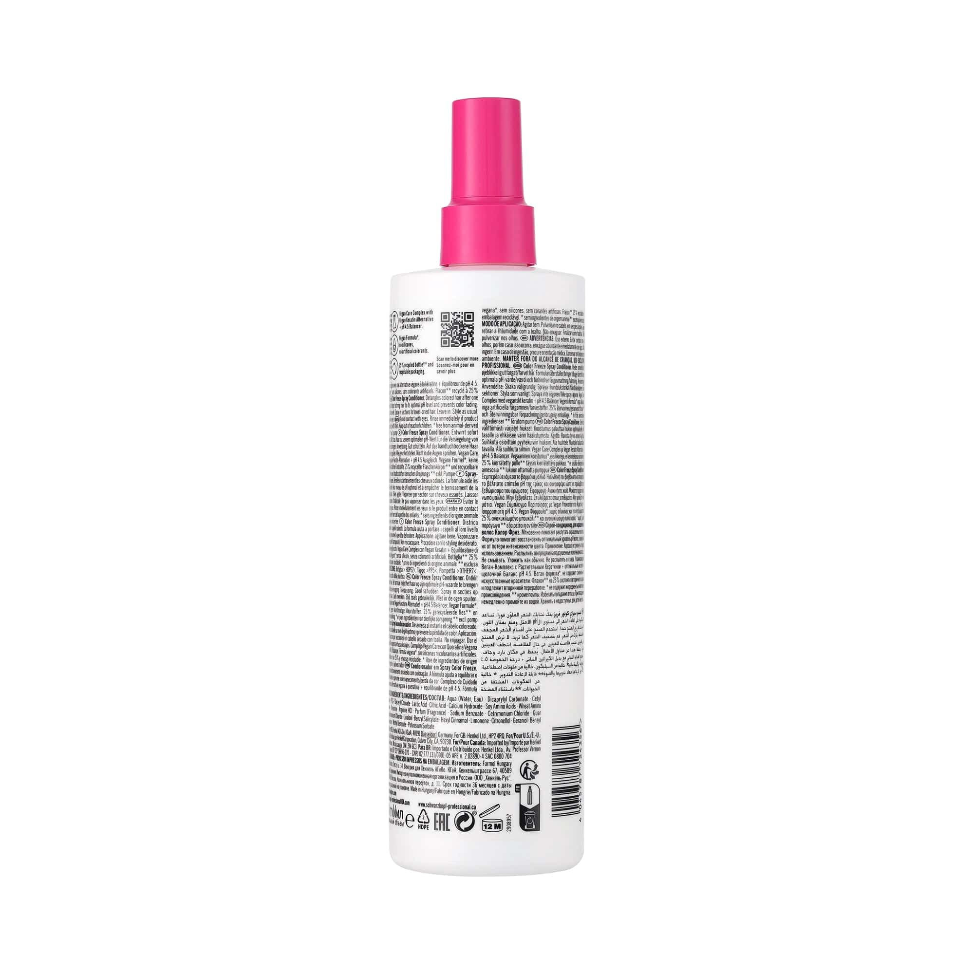 Bonacure Color Freeze Spray Acondicionador 400ml - Image 6