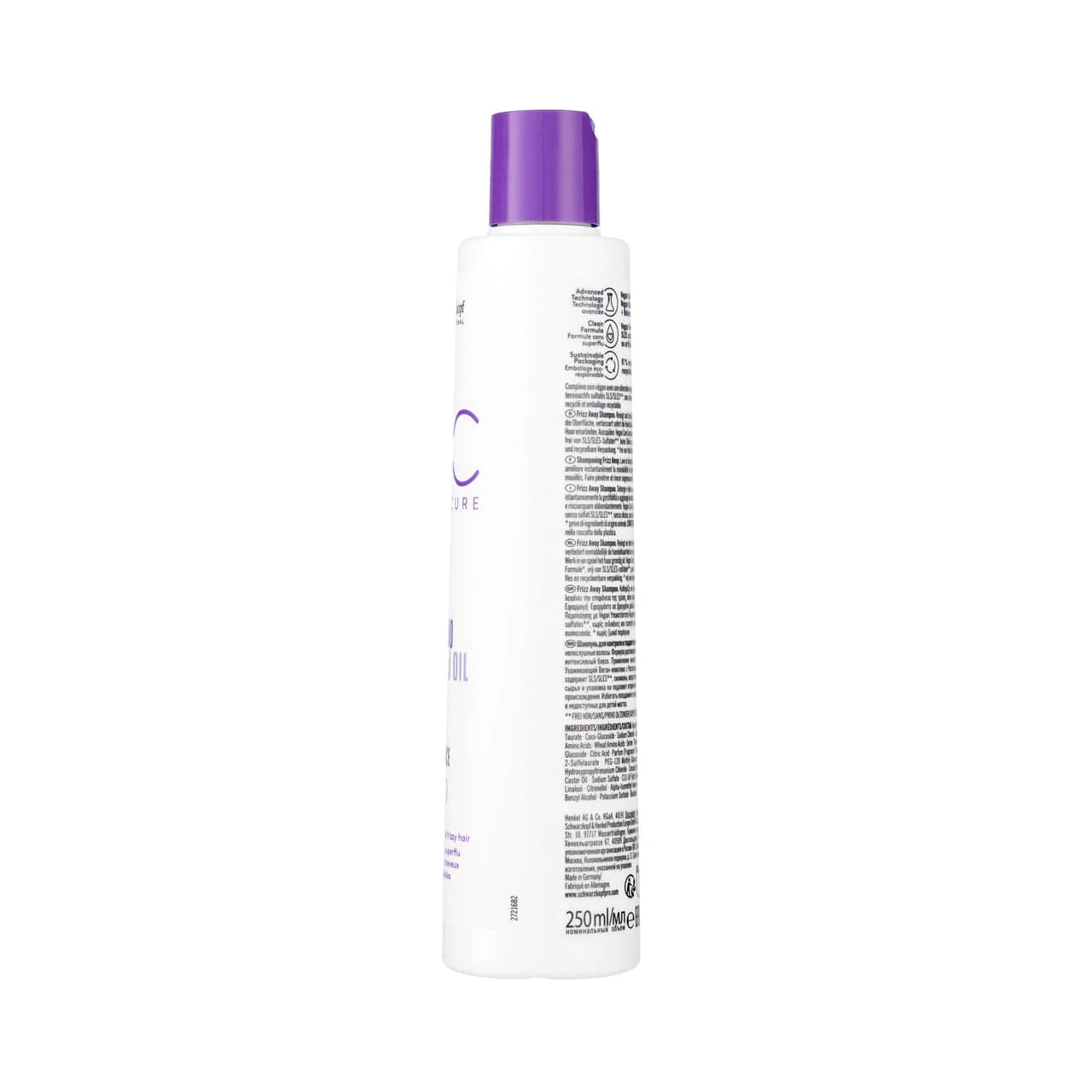 Bonacure Frizz Away Champú 250ml - Image 5