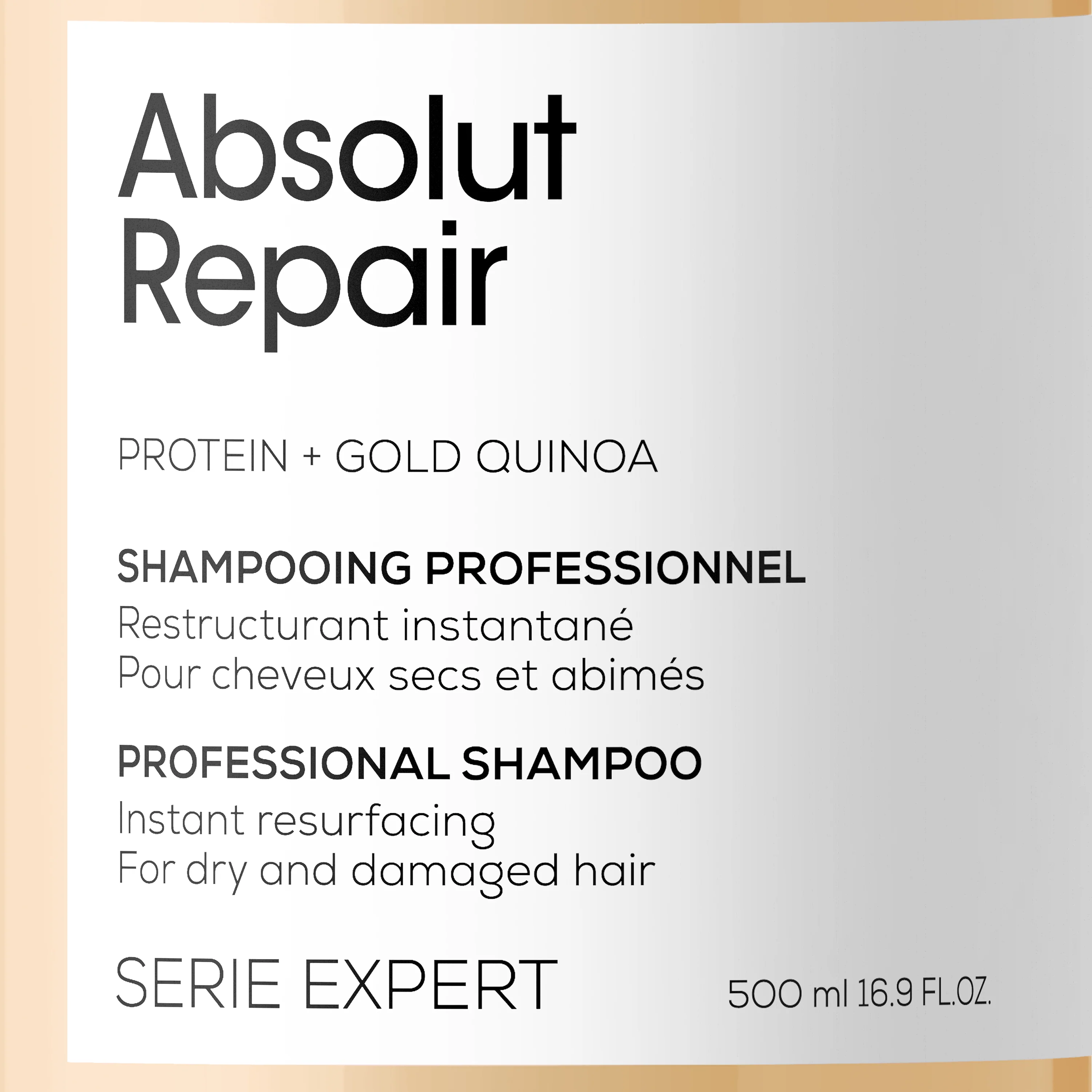 Champú Absolut Repair Gold 1500ml - Image 2