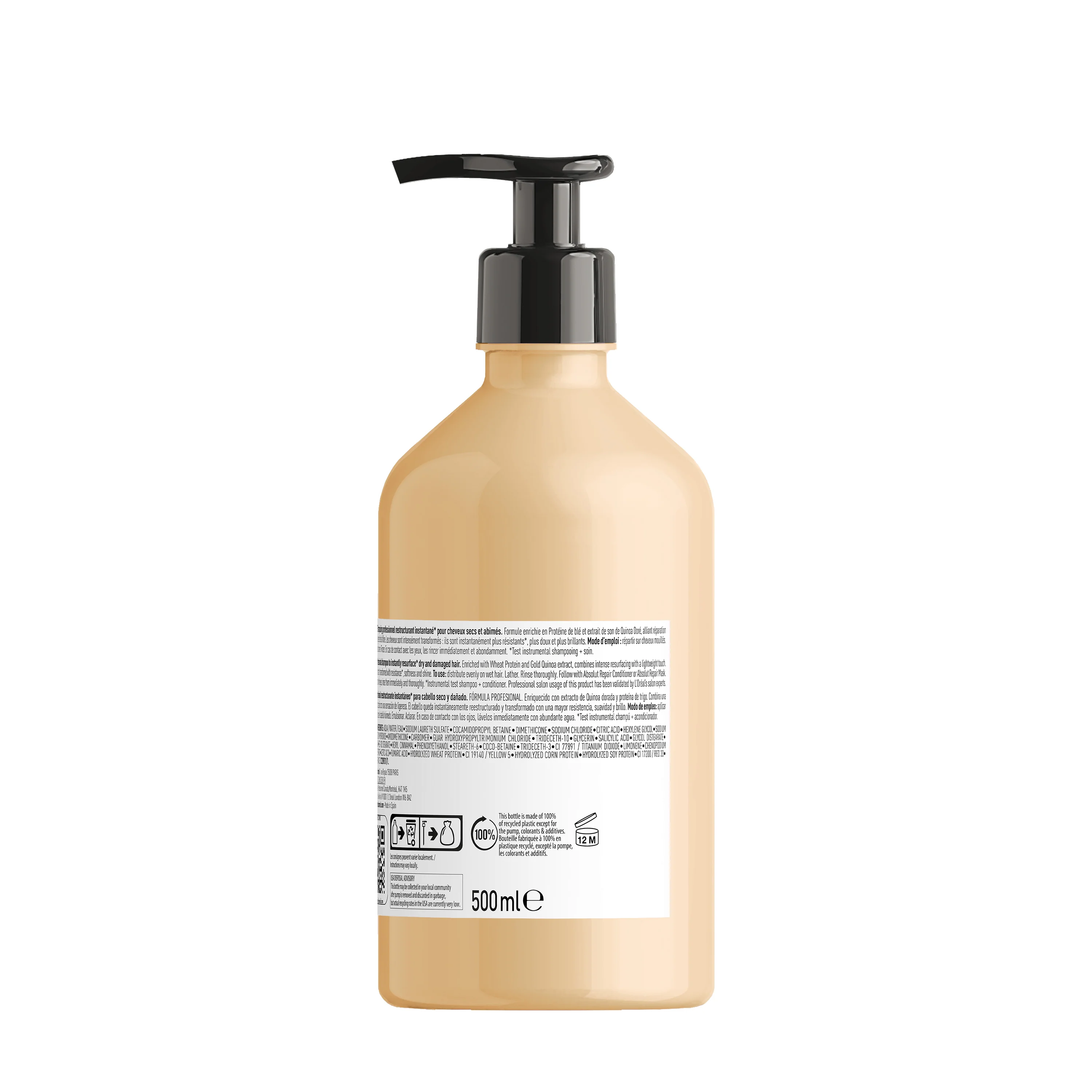 Champú Absolut Repair Gold 500ml - Image 4