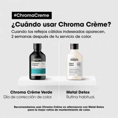 Champú Chroma Creme Verde 300ml - Image 7