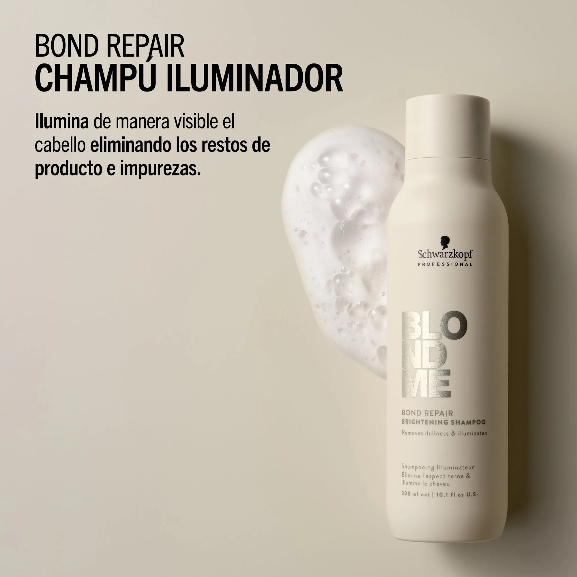Champú Iluminador Bond Repair de BLONDME 300ml - Image 2
