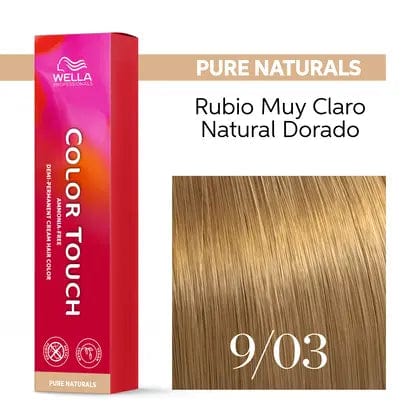 Color Touch 9/03 Rubio Muy Claro Natural Dorado-60ML - Image 3