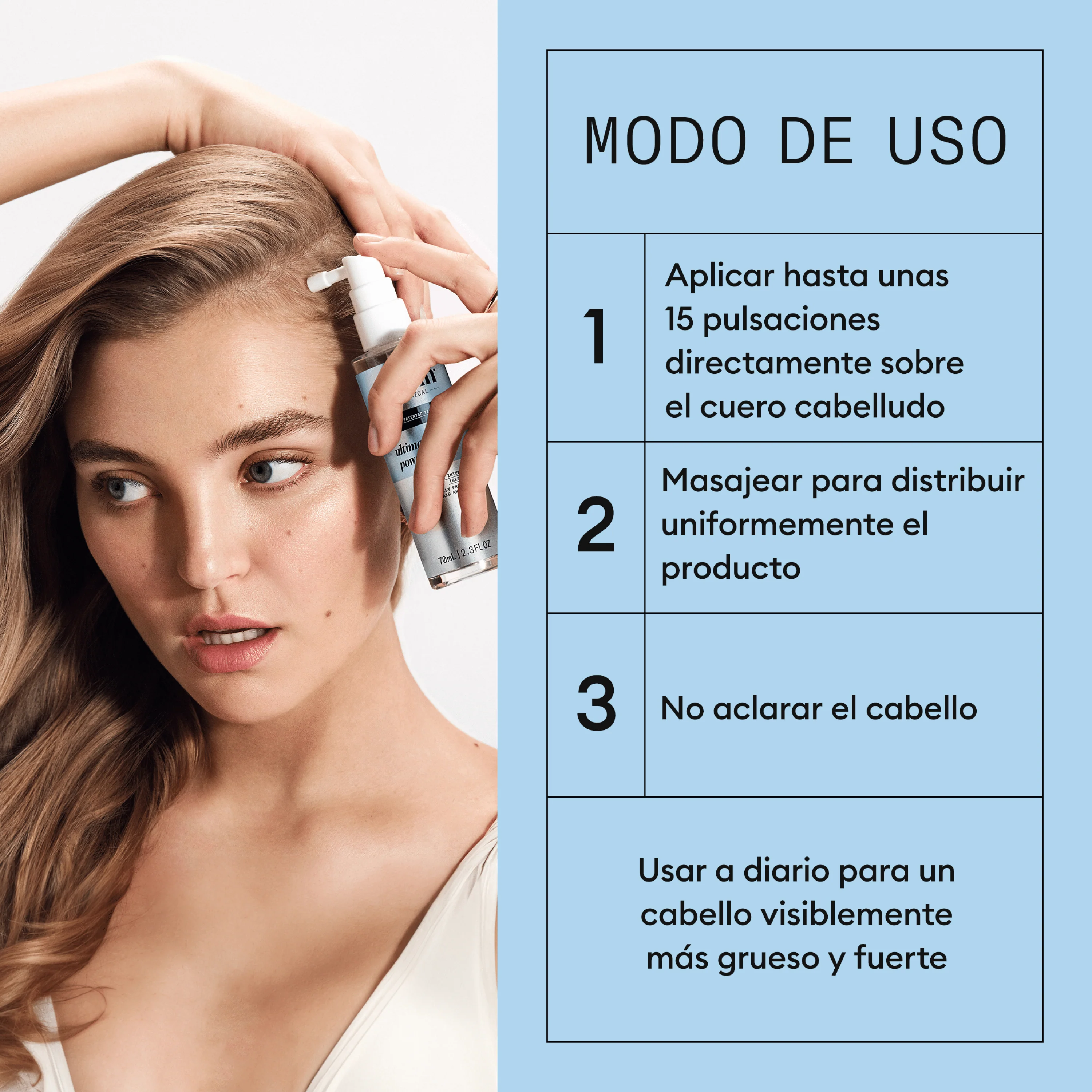 INTENSIVE DAY TREATMENT Anti Hair Loss Serum 70ml - Image 6