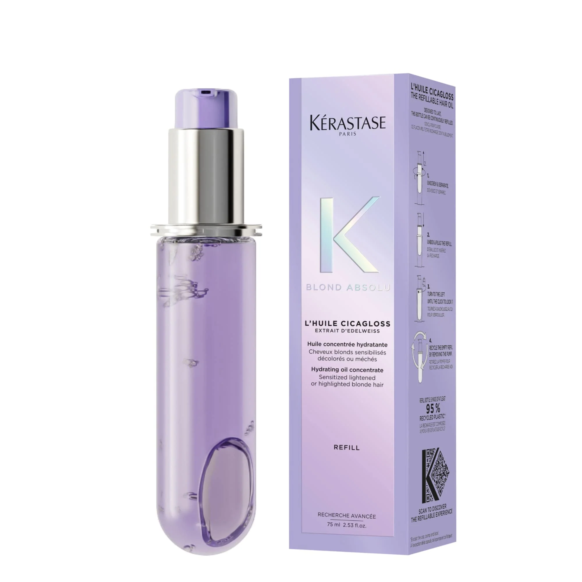 KERASTASE BLOND ABSOLU Huile Cicagloss Recarga 75ml - Image 7