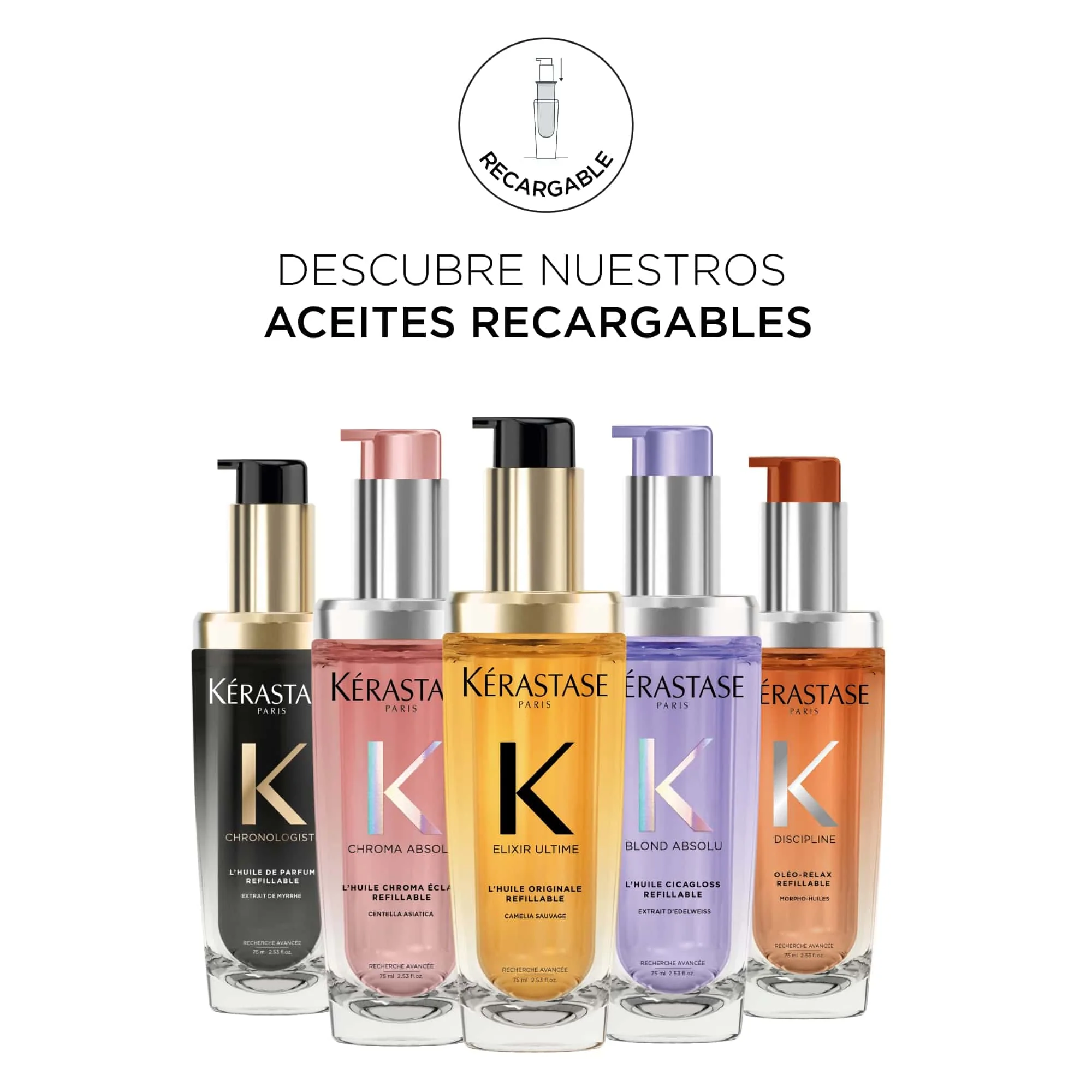 KERASTASE CHRONOLOGISTE Huile de Parfum Recarga 75ml - Image 5