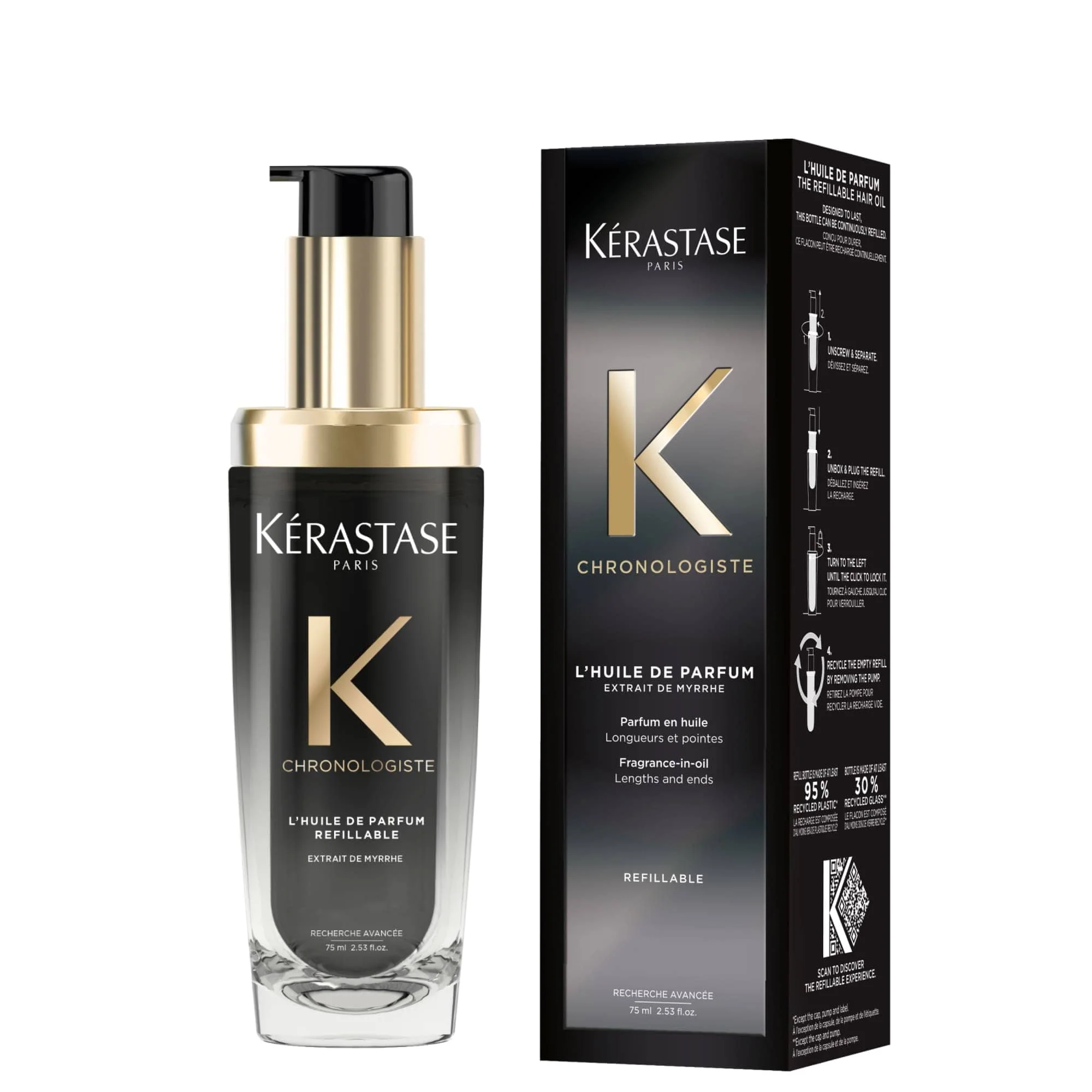 KERASTASE CHRONOLOGISTE Huile de Parfum Recargable 75ml - Image 7