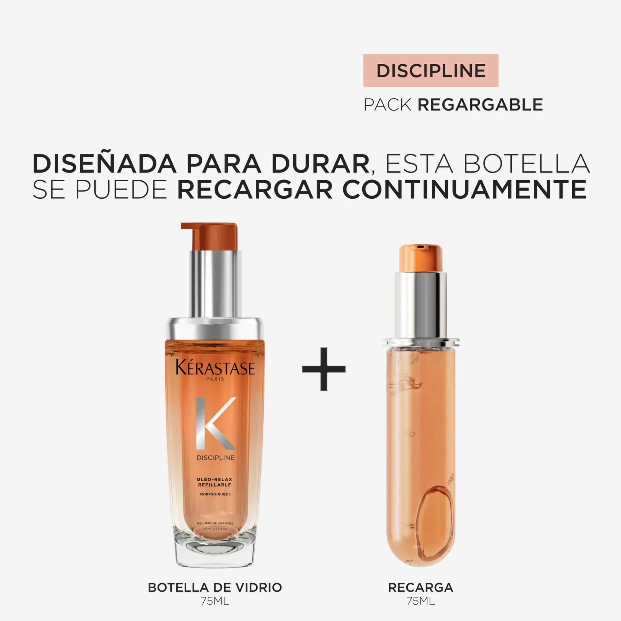 KERASTASE DISCIPLINE Huile Oleo-Relax Recarga 75ml - Image 5