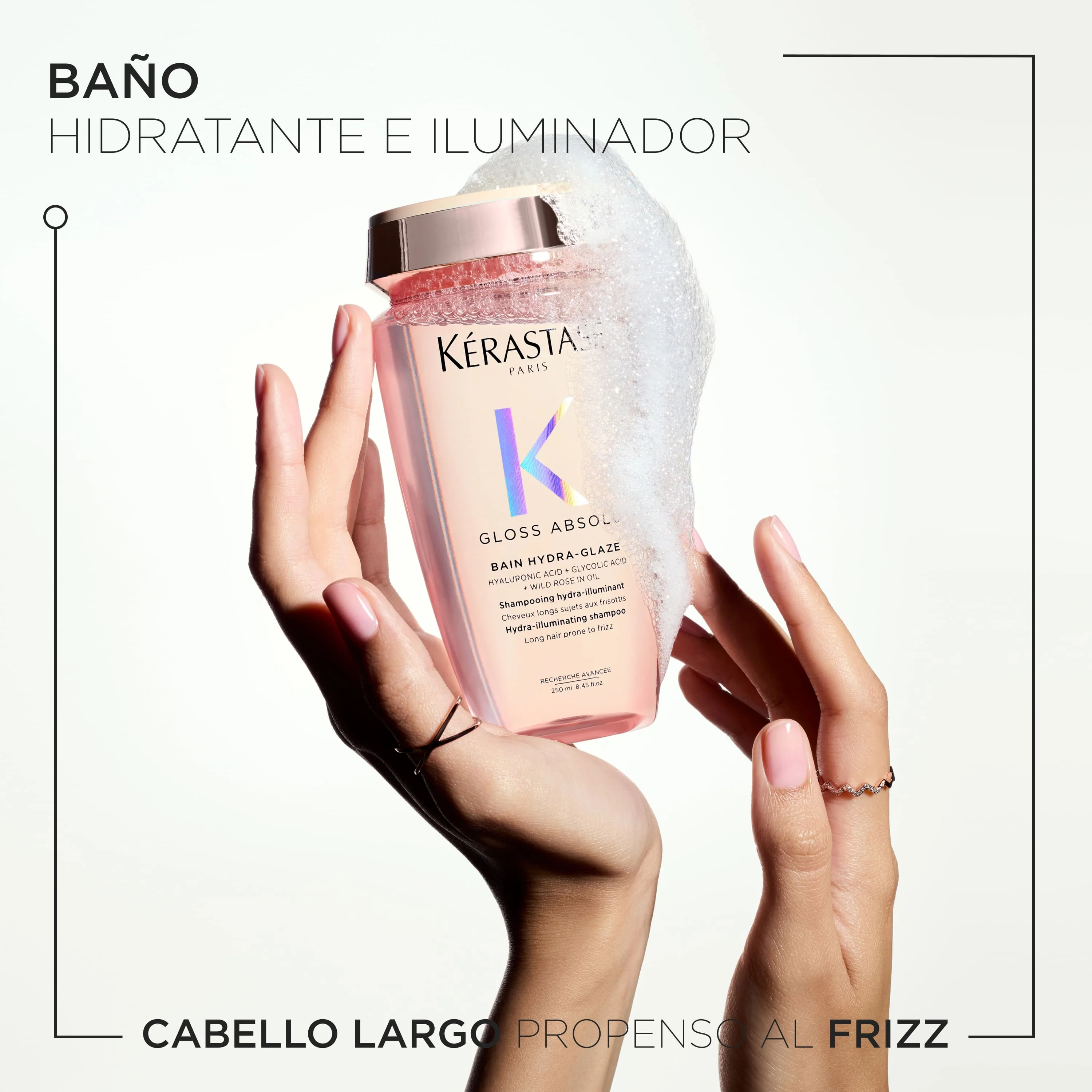 KERASTASE GLOSS ABSOLU Champú Bain Hydra-Glaze 500 ml - Image 9
