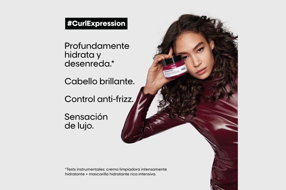 L'OREAL SERIE EXPERT CURL EXPRESSION Mascarilla Hidratante Rica Intensiva 250ml - Image 8