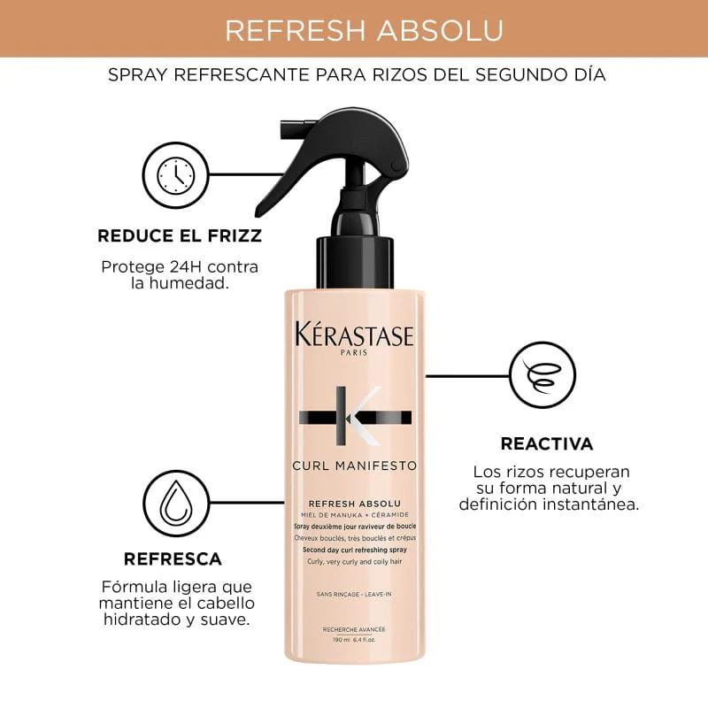 Lotion Refresh Absolu Curl 190ml - Image 4