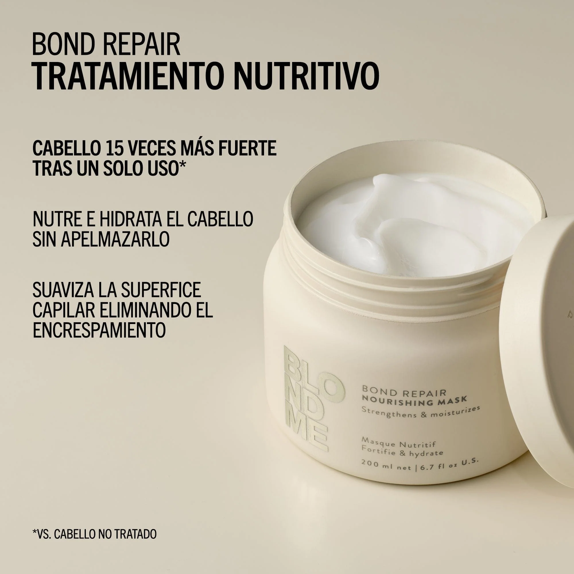 Tratamiento Nutritivo Bond Repair de BLONDME 200ml - Image 2