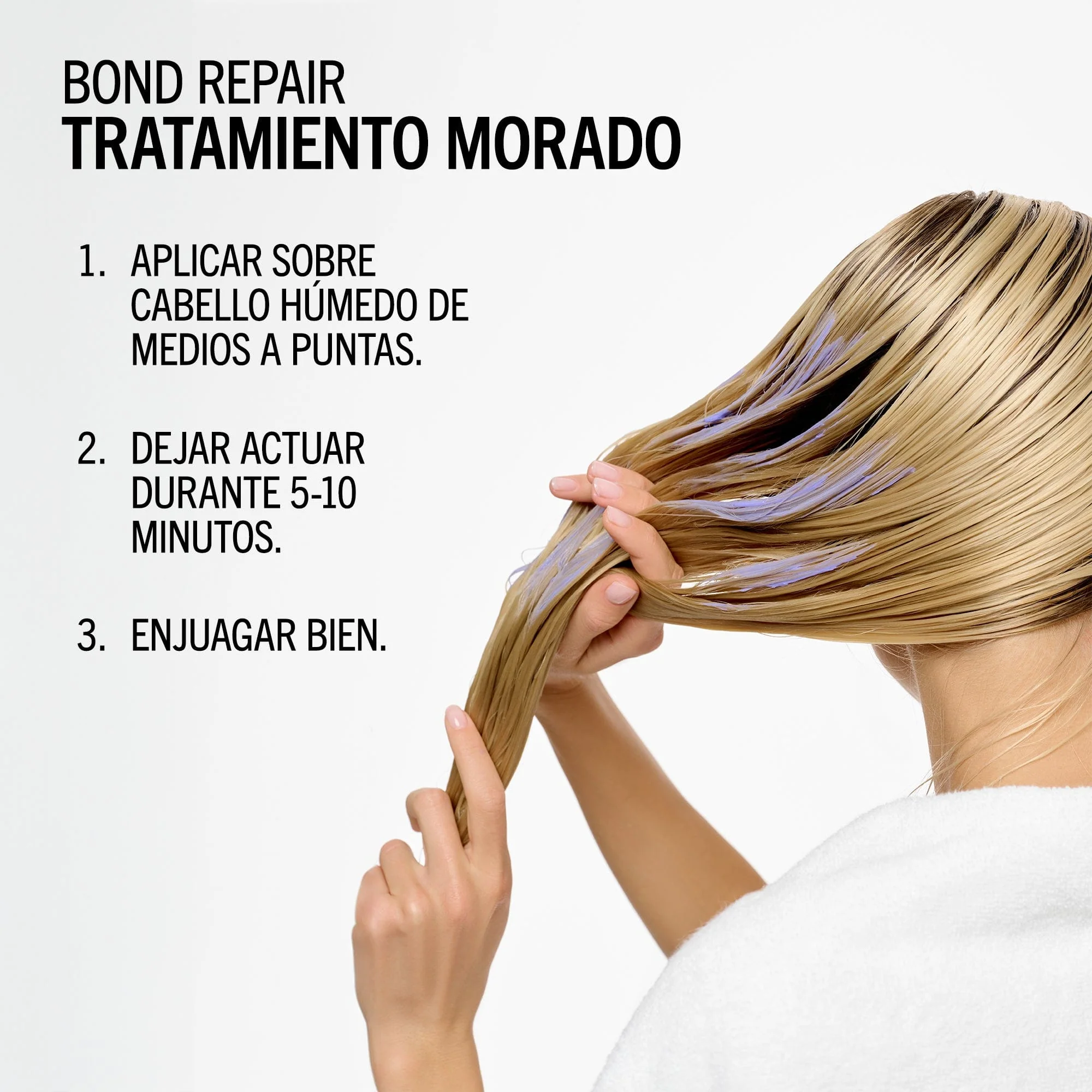 Tratamiento Morado Bond Repair de BLONDME 200ml - Image 4