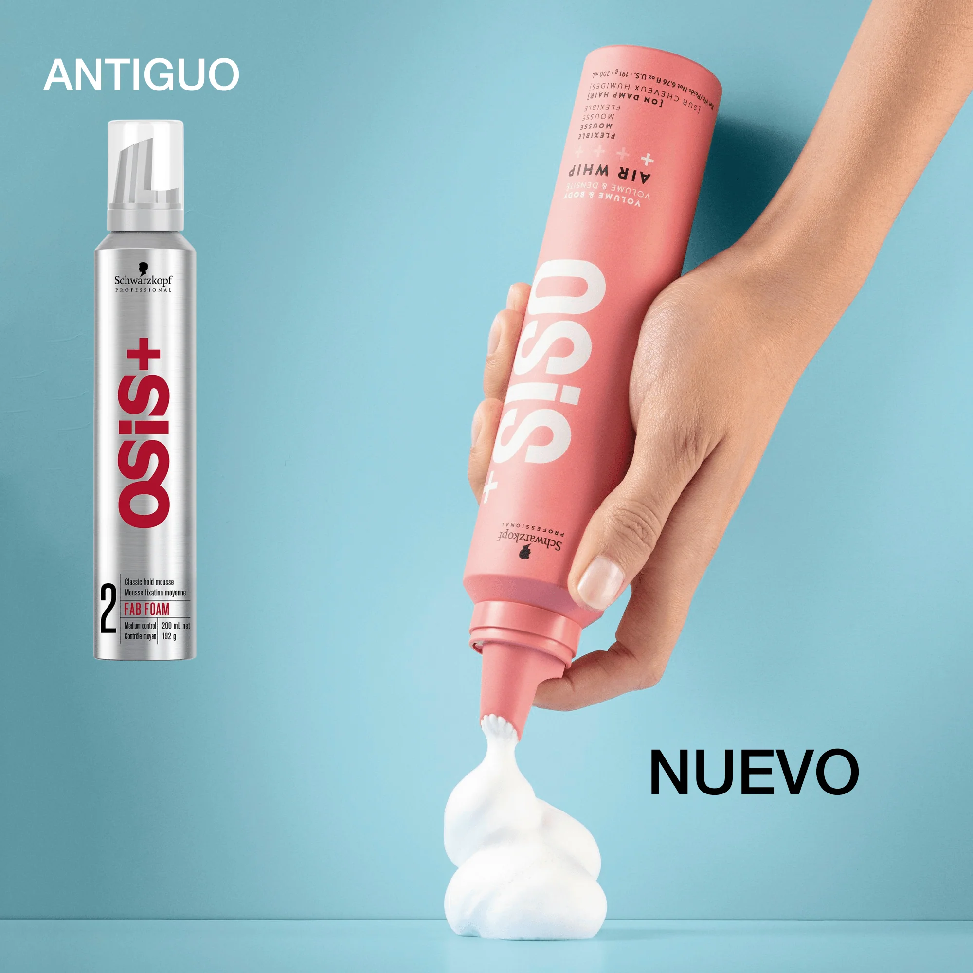 OSiS Air Whip Espuma Flexible 200ml - Image 2