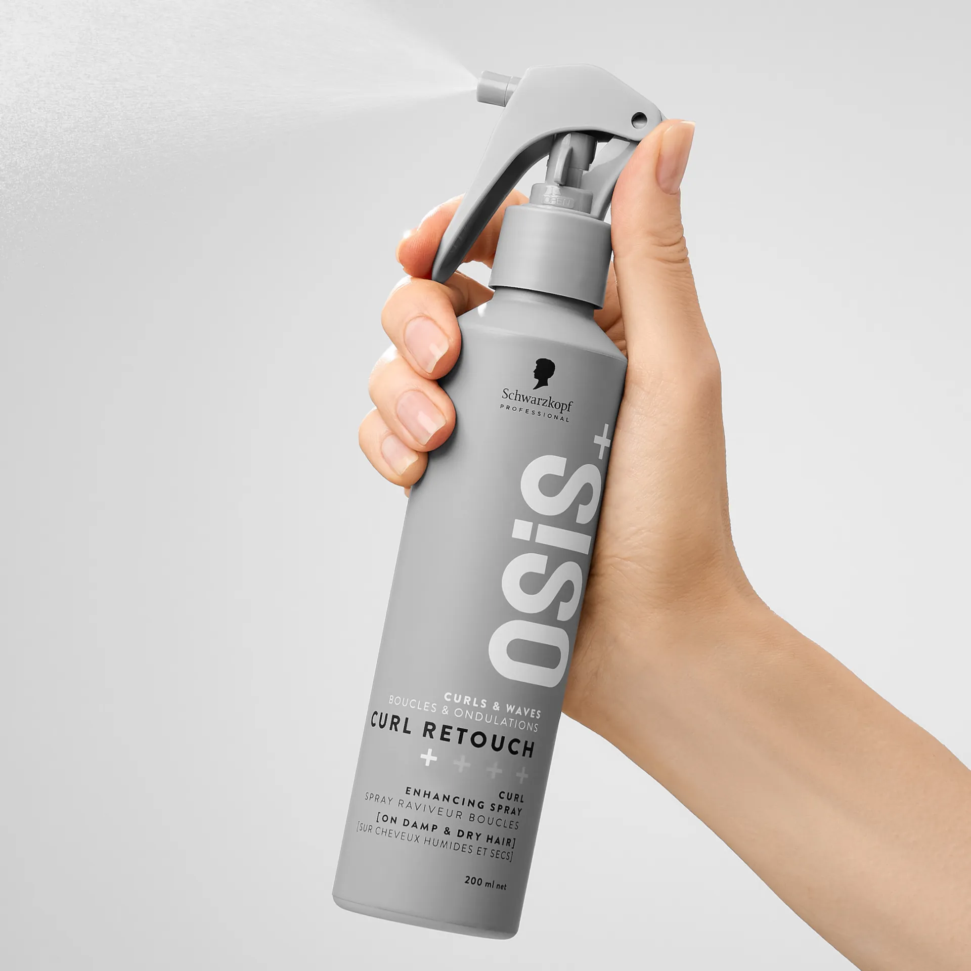 OSiS Curl Retouch Spray Potenciador de Rizos 200ml - Image 2