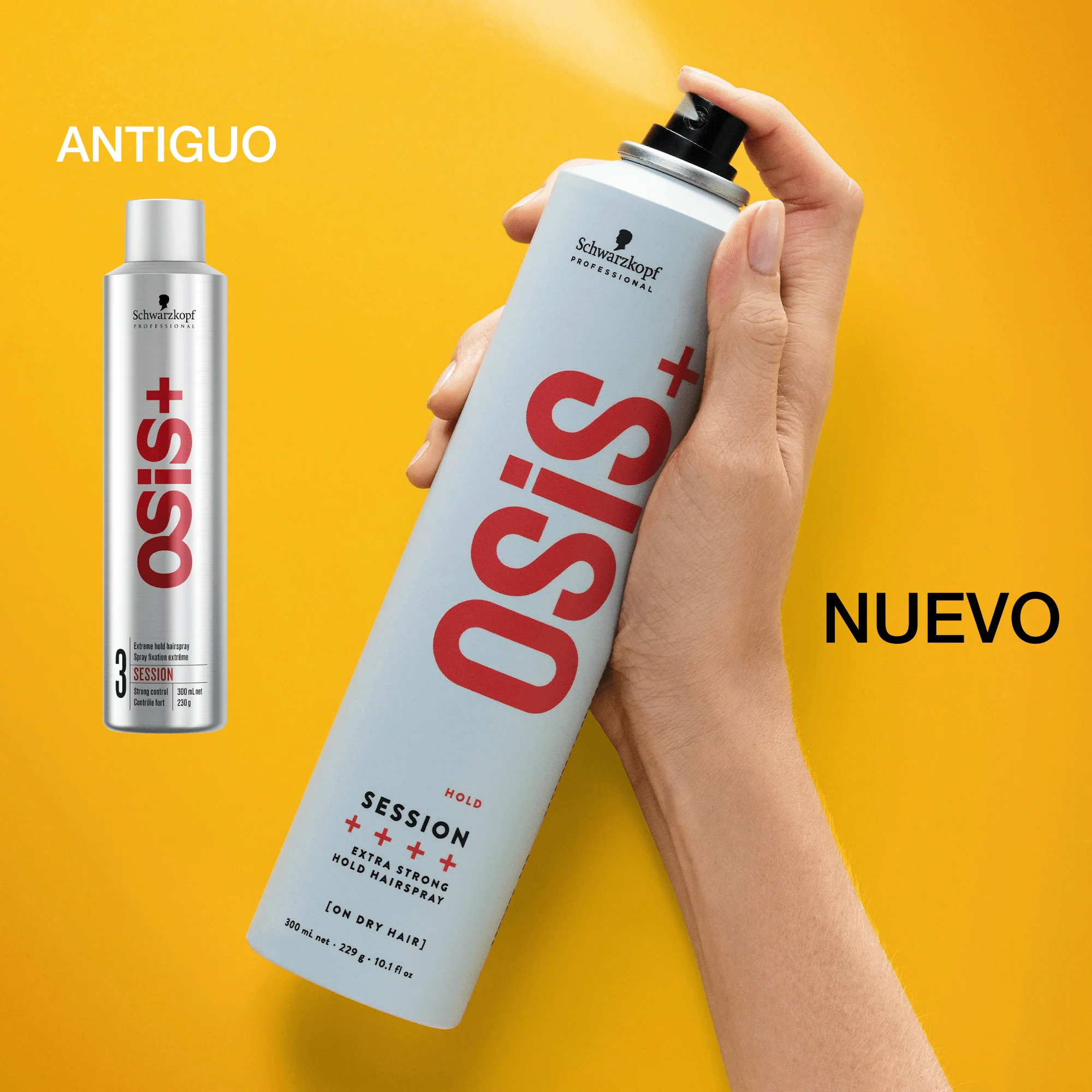 OSiS Session Laca Fijación Extra Fuerte 500ml - Image 2