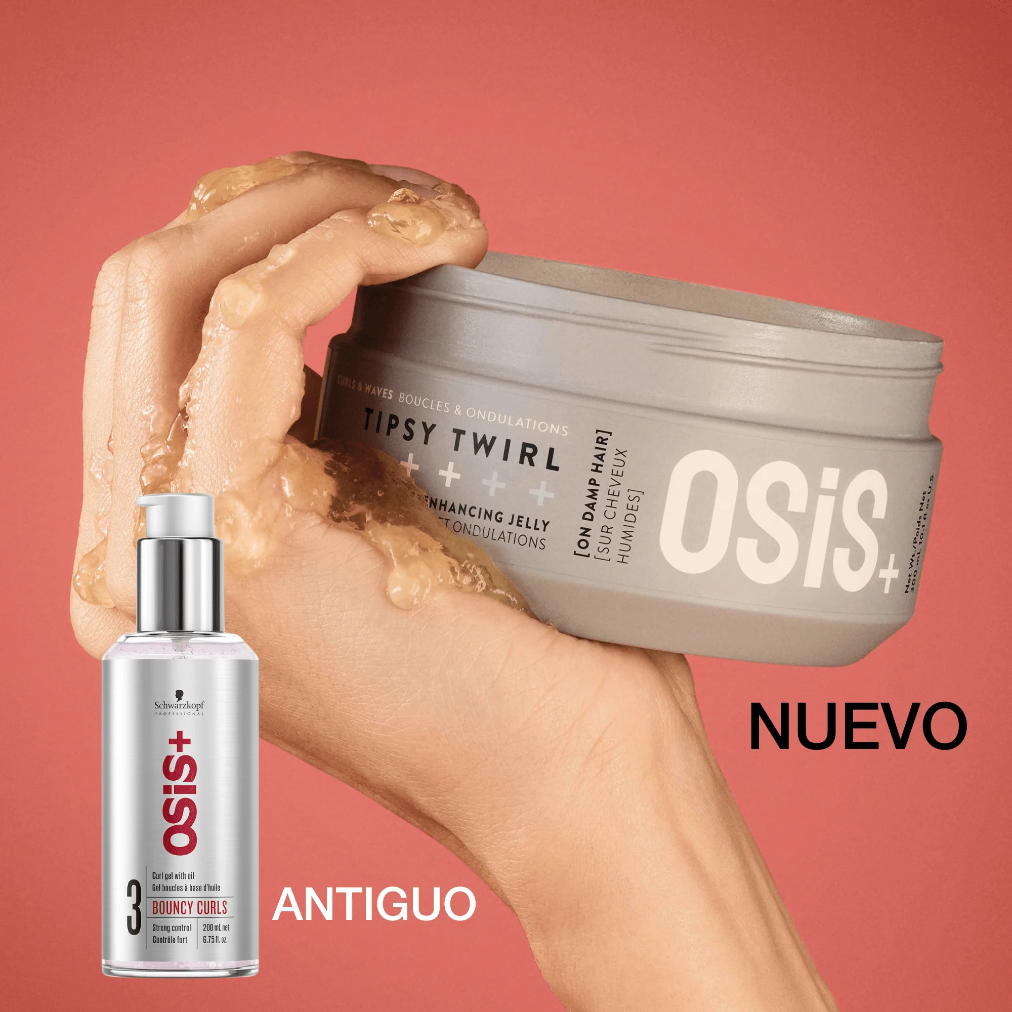 OSiS Tipsy Twirl Gelatina de Ondas y Rizos 300ml - Image 2
