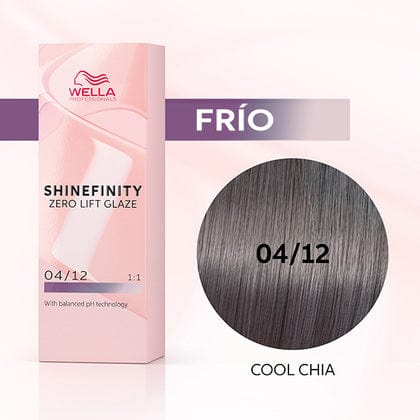 Shinefinity Wella 04/12 Castaño Medio Frío Chía -60ML - Image 2