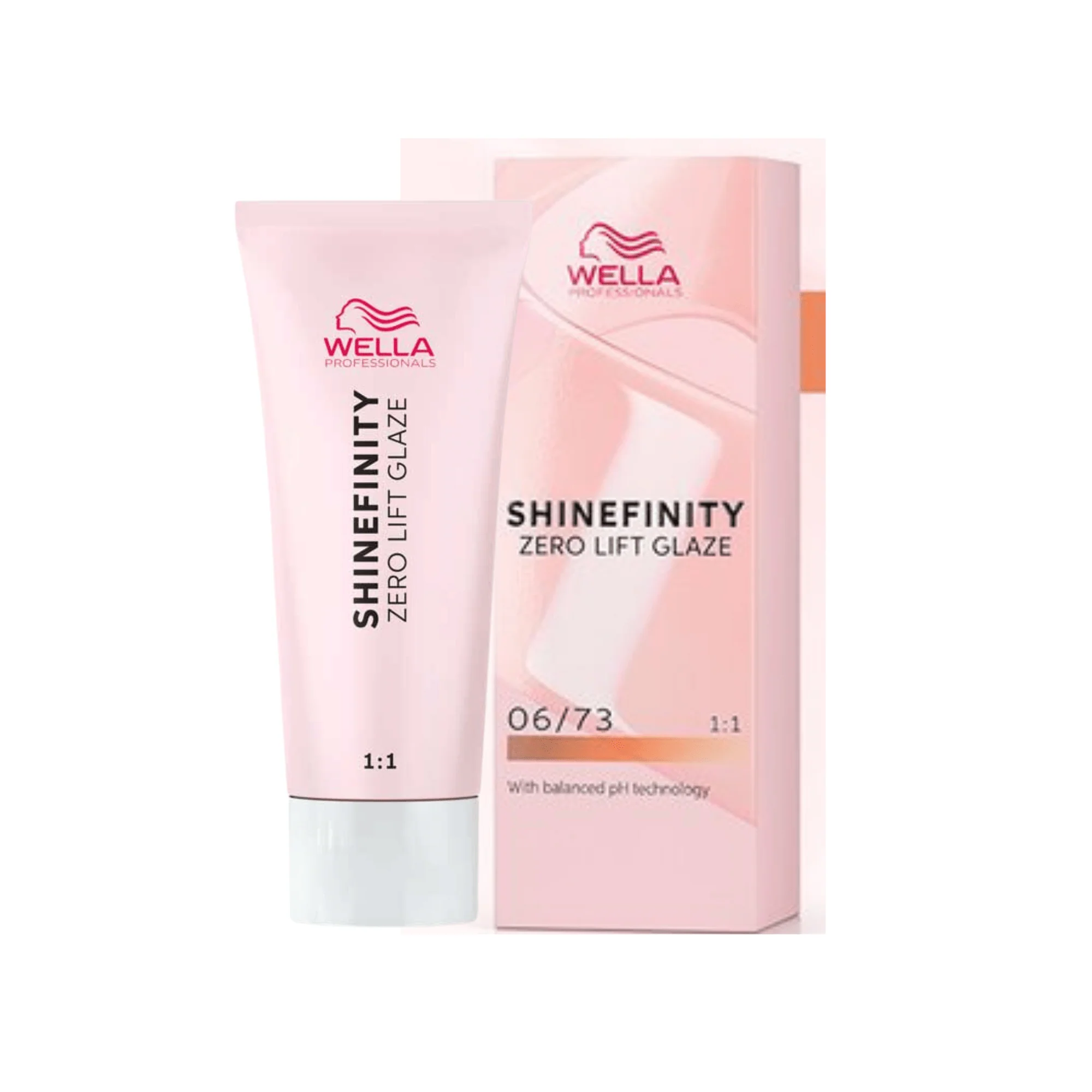 Shinefinity Wella 06/73 Rubio Oscuro Marrón Dorado-60ML