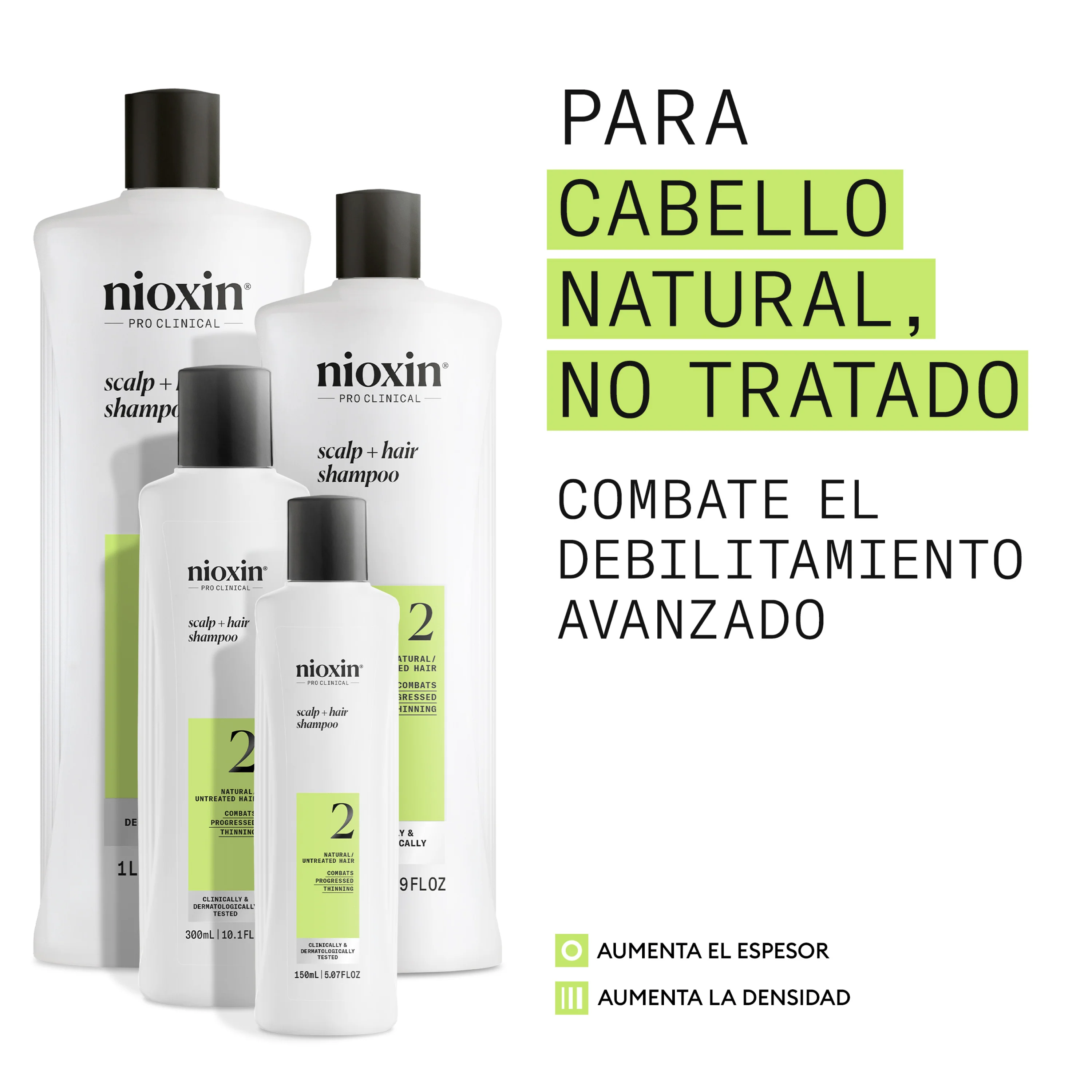 SYSTEM 2 CLEANSER Champú Step 1 Cabello Natural 300ml - Image 9