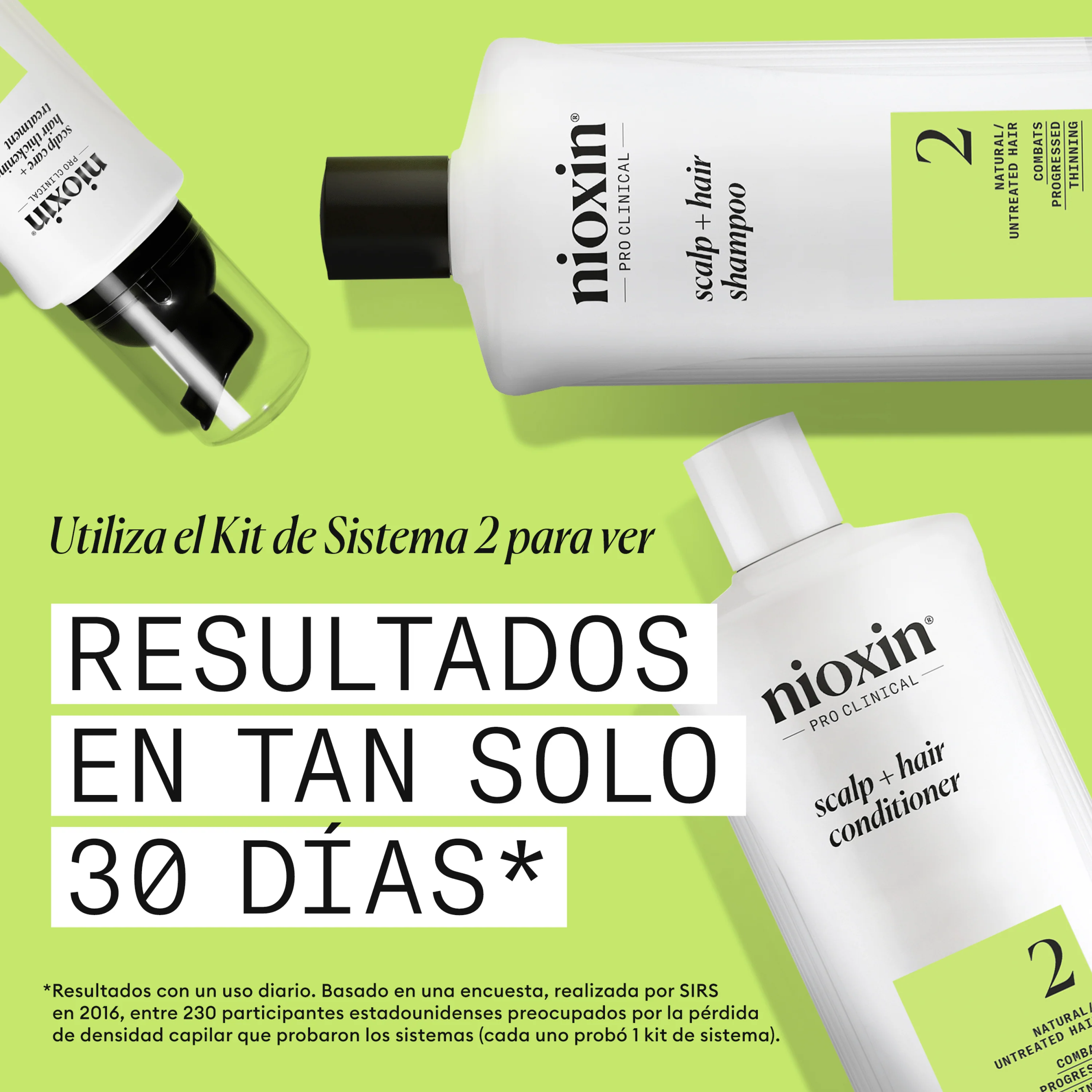 SYSTEM 2 SCALP THERAPY Acondicionador Revitalizante Step 2 Cabello Natural 1000ml - Image 8