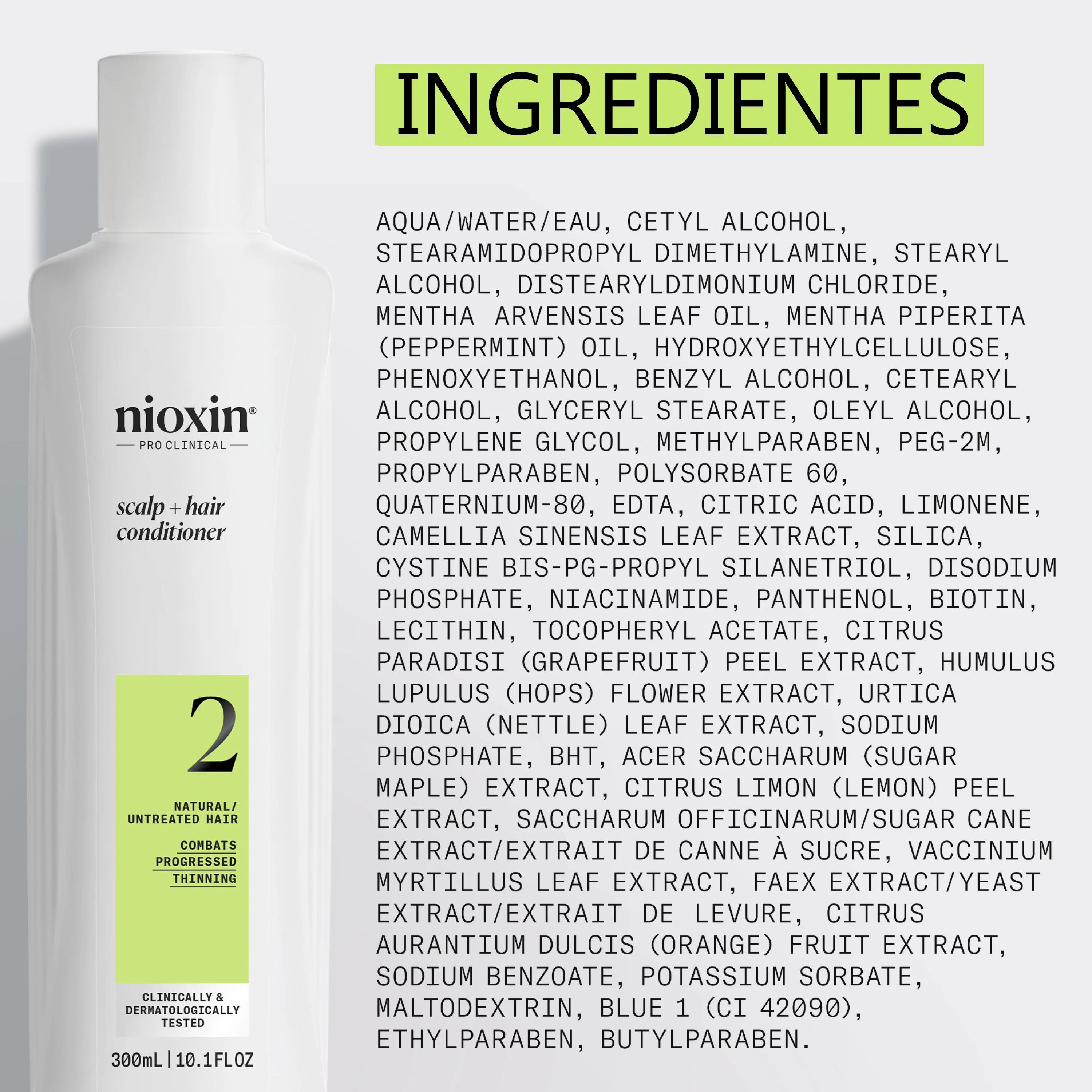 SYSTEM 2 SCALP THERAPY Acondicionador Step 2 Cabello Natural 300ml - Image 7