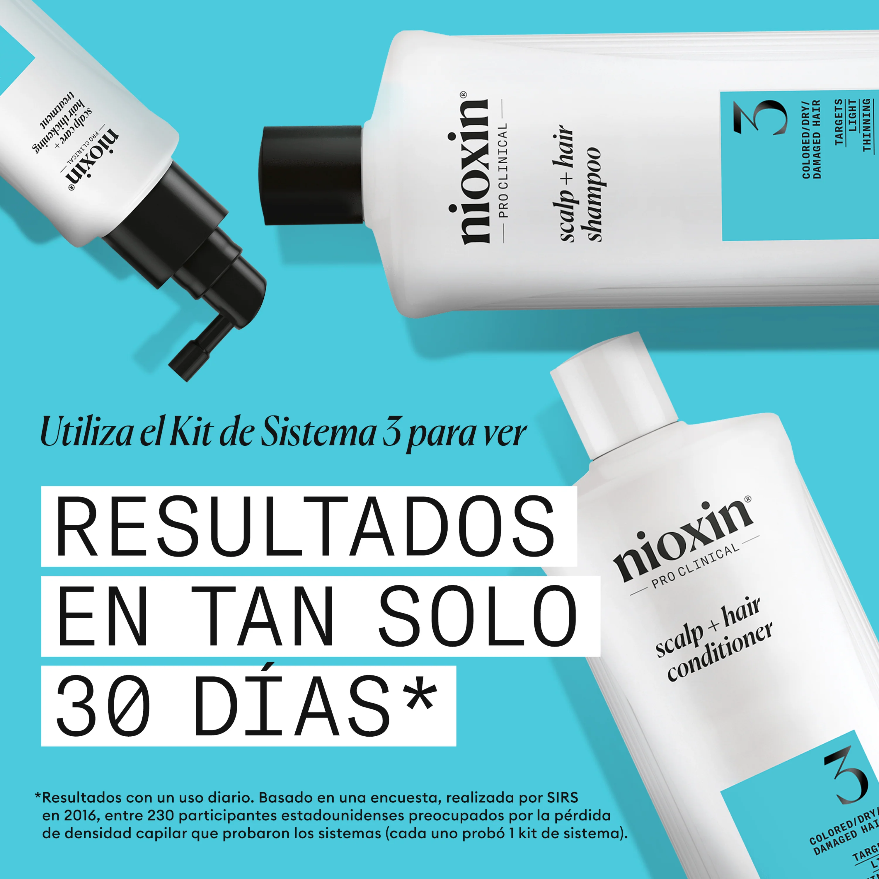 SYSTEM 3 SCALP THERAPY Acondicionador Step 2 Cabello Teñido 300ml - Image 8