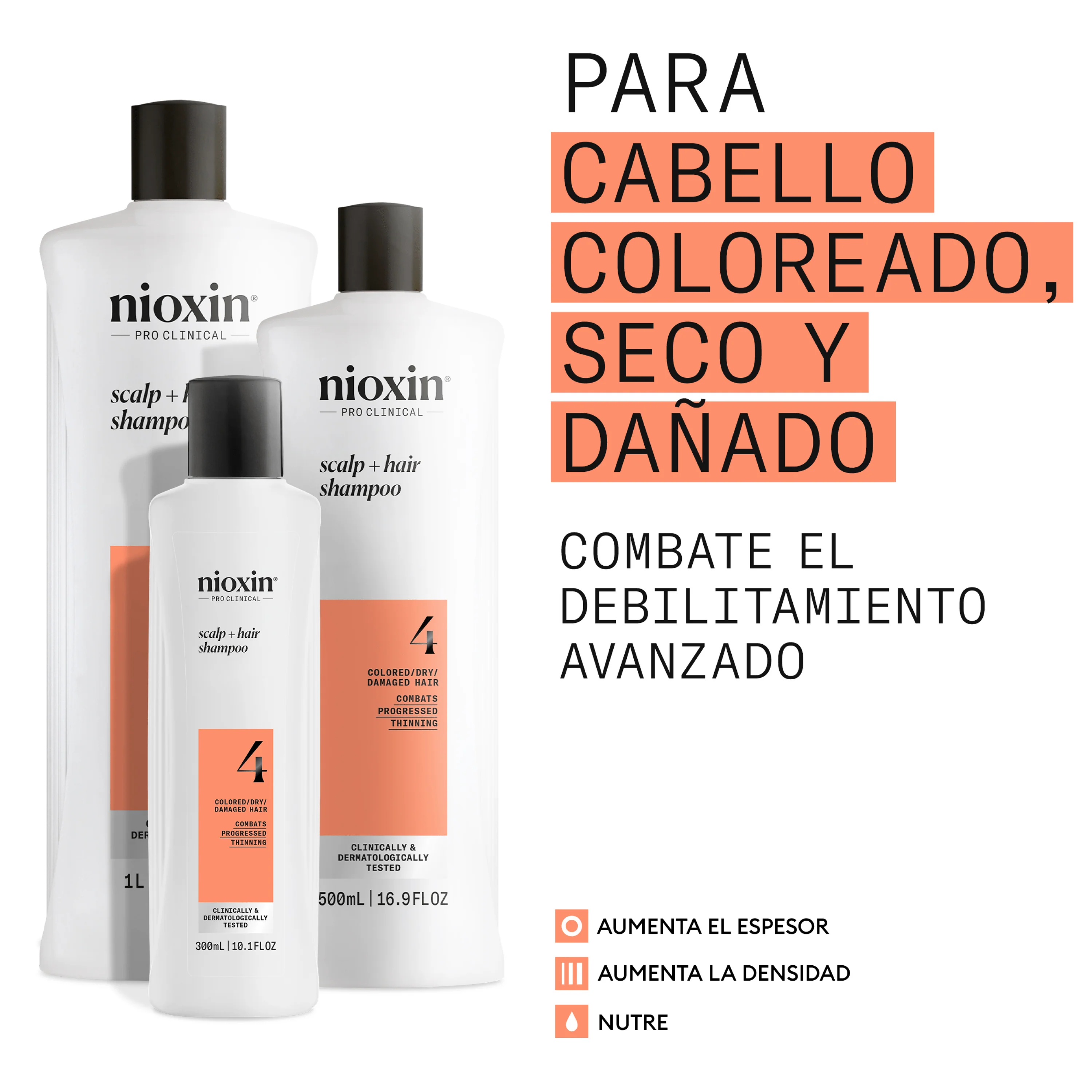 SYSTEM 4 CLEANSER Champú Step 1 Cabello Teñido 1000ml - Image 9