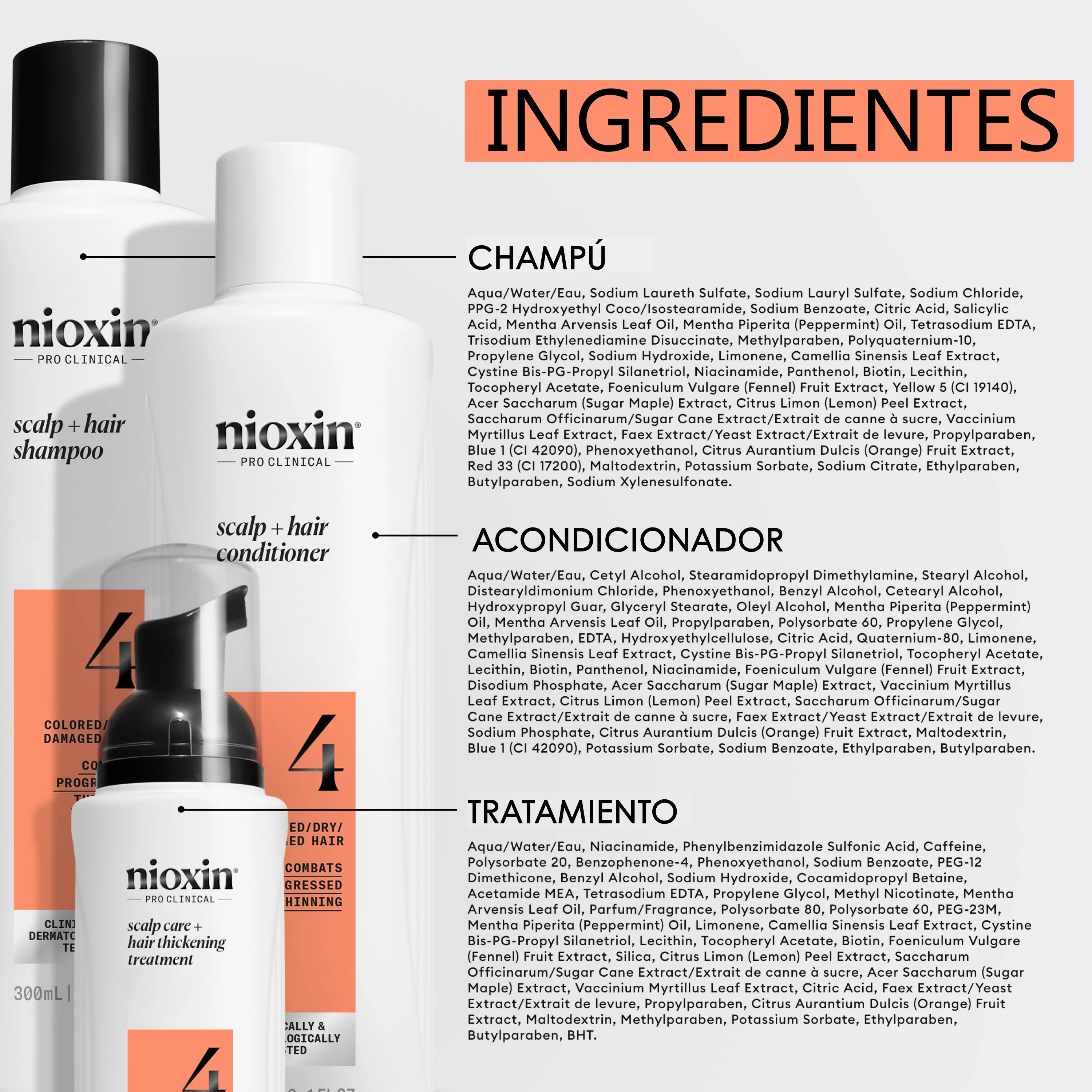 SYSTEM 4 Kit Champú 300ml + Acondicionador 300ml +Tratamiento 100ml - Image 8