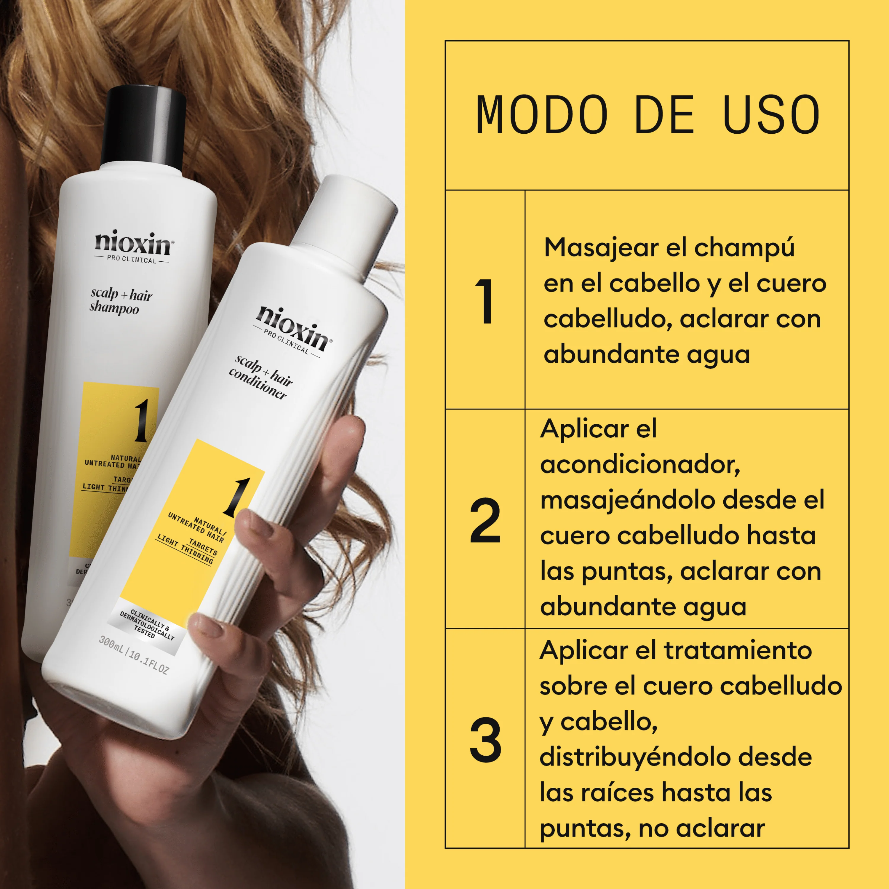 SYSTEM Kit 1 Champú 150ml + Acondicionador 150ml + Tratamiento 50ml - Image 9