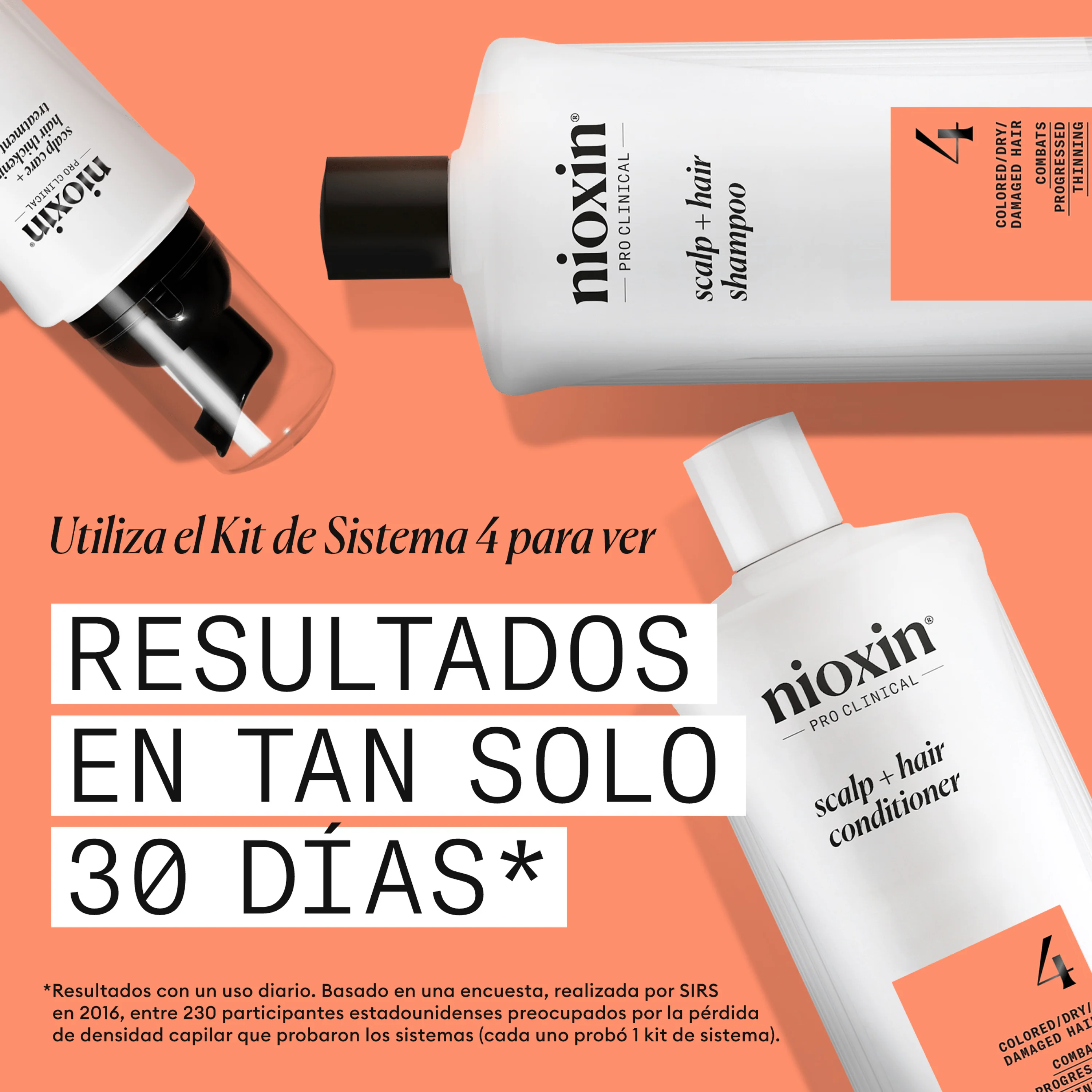 SYSTEM Kit 4 Champú 150ml + Acondicionador 150ml + Tratamiento 50ml - Image 7