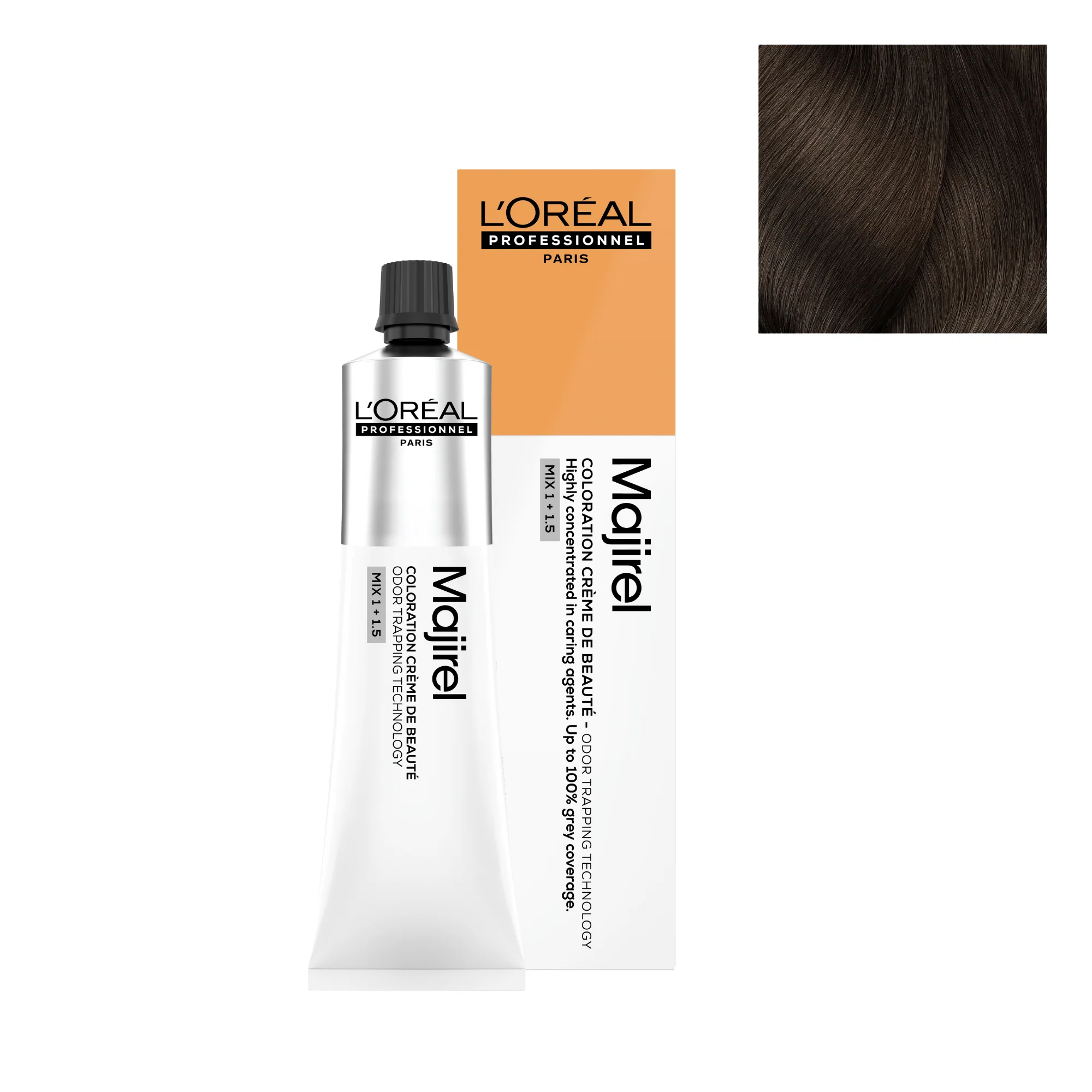 Tinte Majirel 5.35 - 60ml | Castaño Claro Dorado Caoba - L'Oréal Professionnel