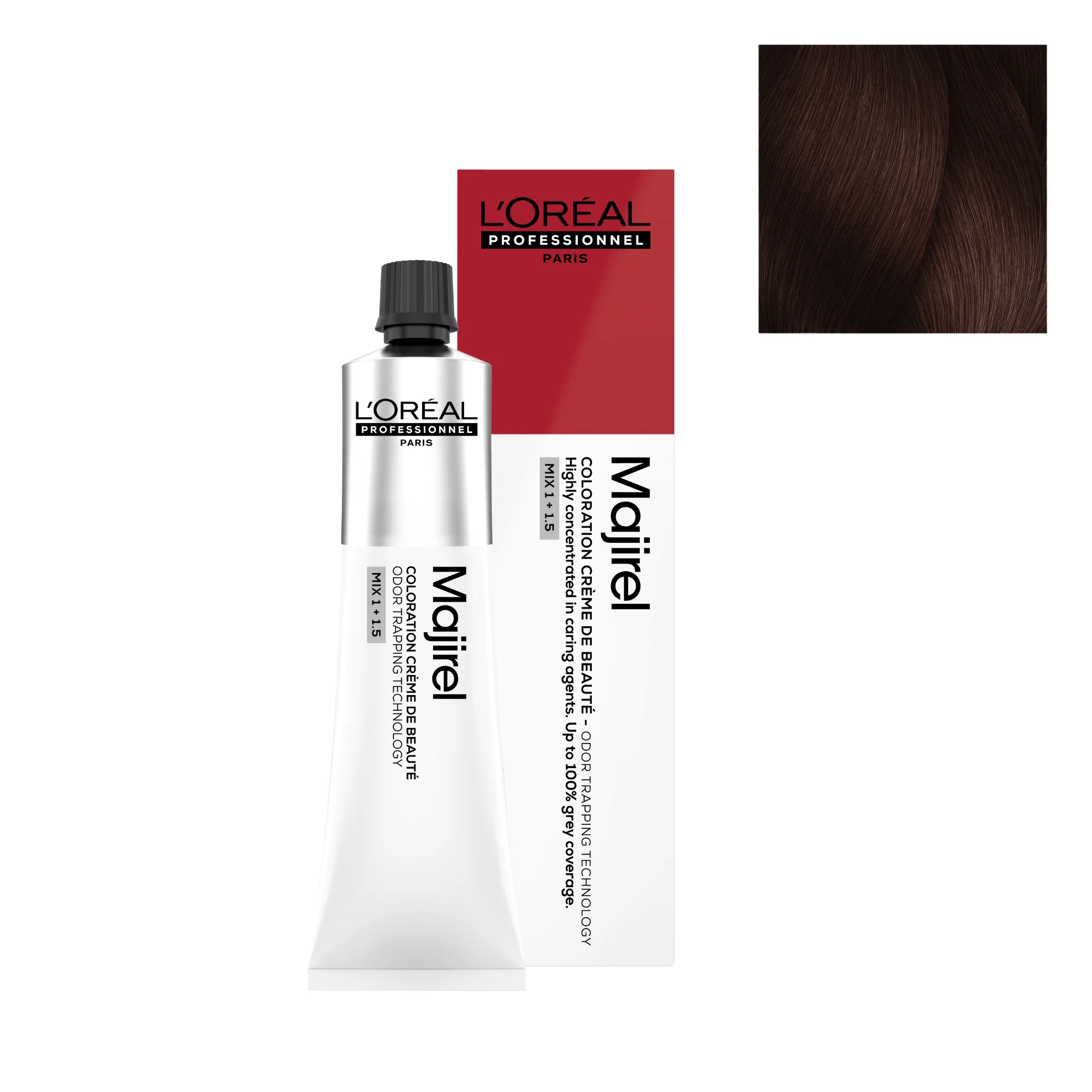 Tinte Majirel 5.5 - 60ml | Castaño Claro Caoba - L'Oréal Professionnel