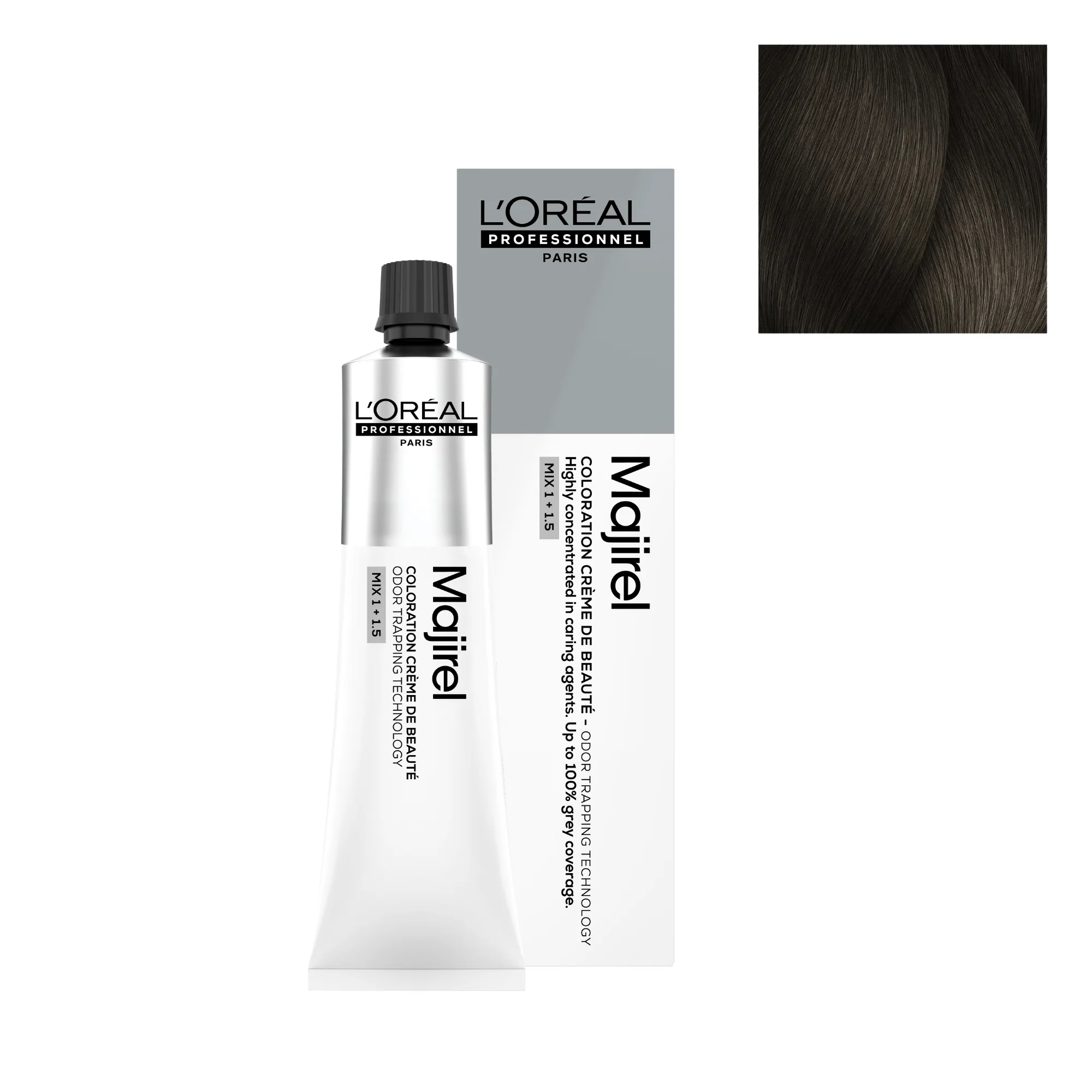 Tinte Majirel 6.0 - 60ml | Rubio Oscuro Intenso - L'Oréal Professionnel