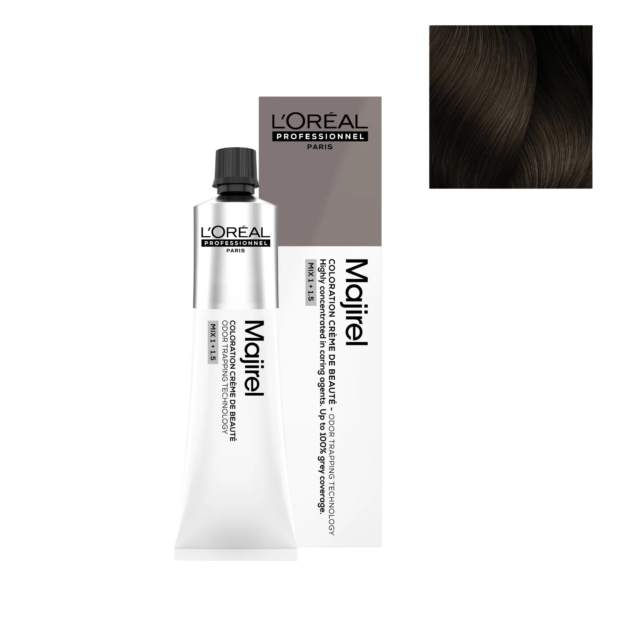 Tinte Majirel 6.13 - 60ml | Rubio Oscuro Ceniza Dorado - L'Oréal Professionnel