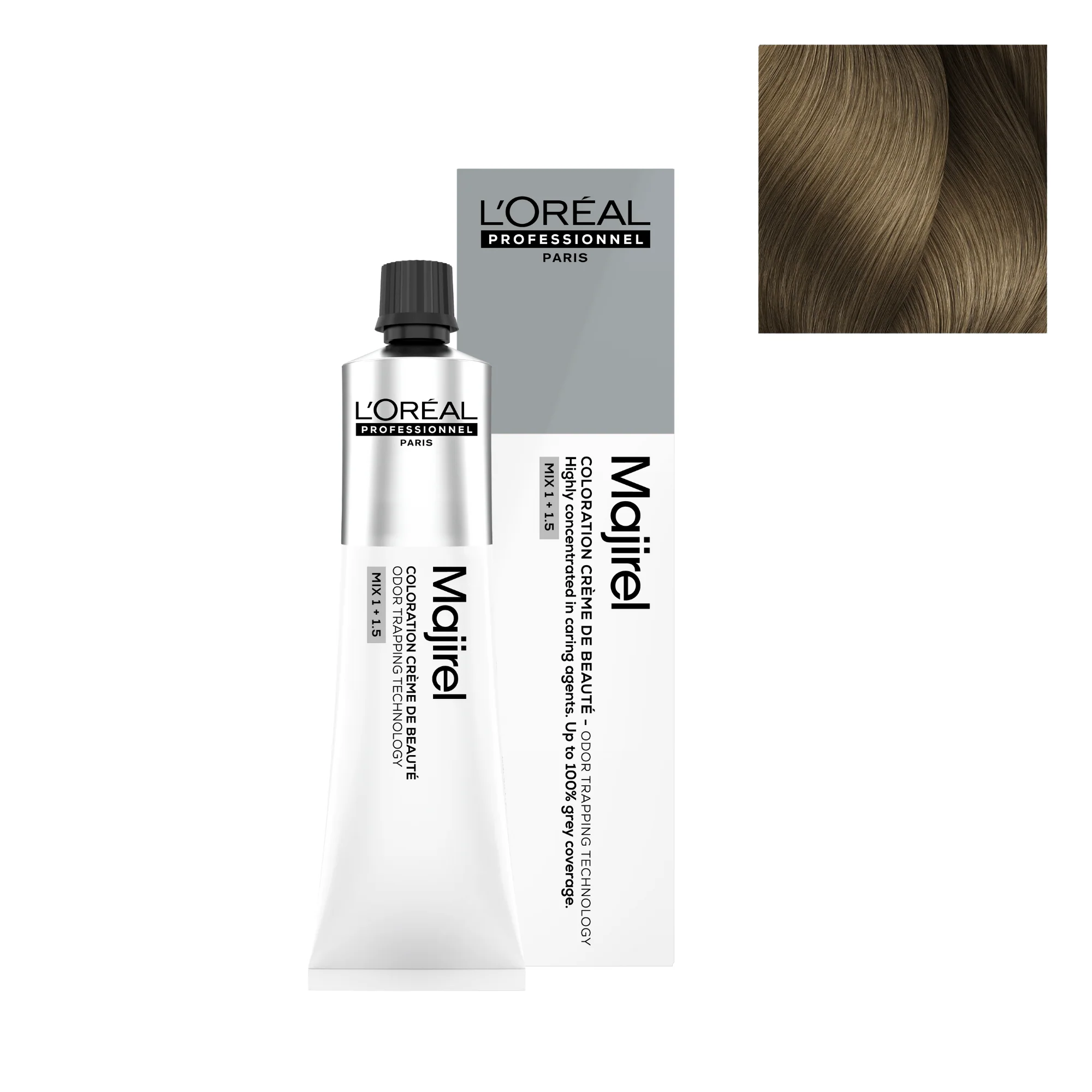 Tinte Majirel 8 - 60ml | Rubio Claro - L'Oréal Professionnel