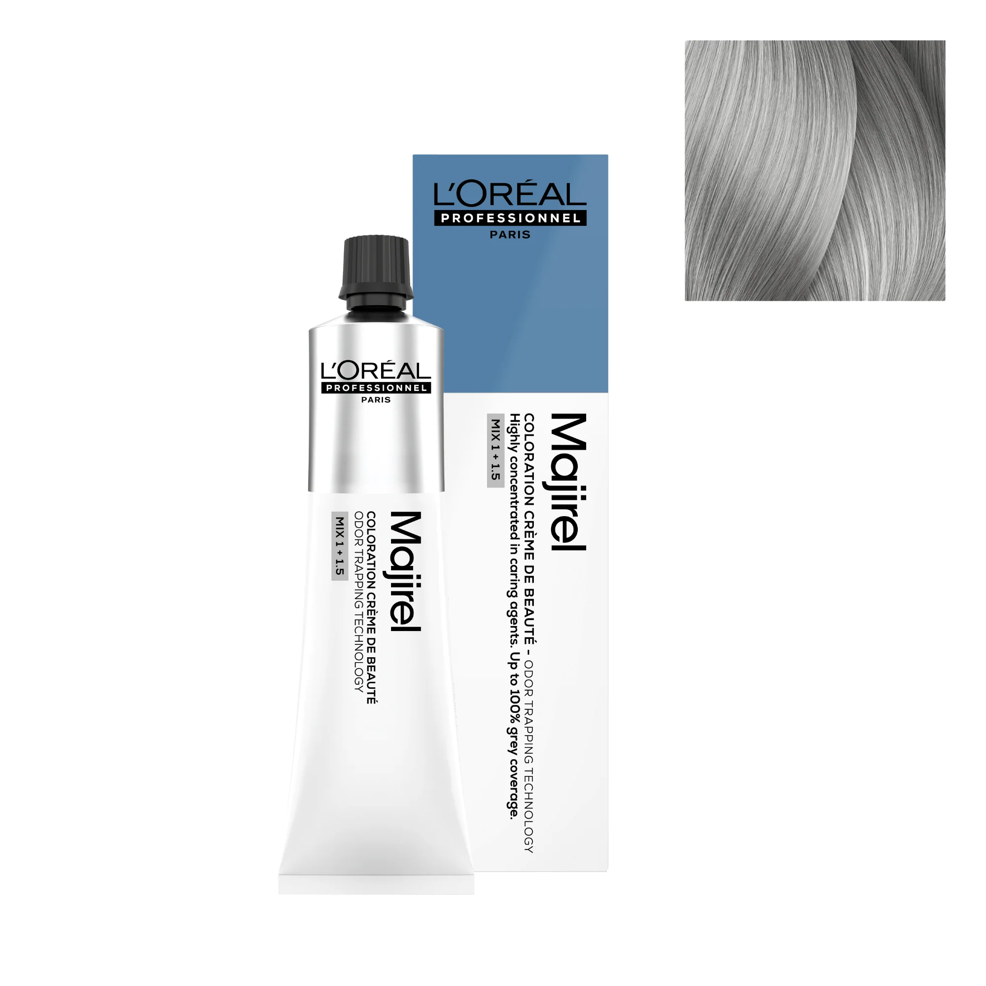 Tinte Majirel 9.1 - 60ml | Rubio Muy Claro Ceniza - L'Oréal Professionnel