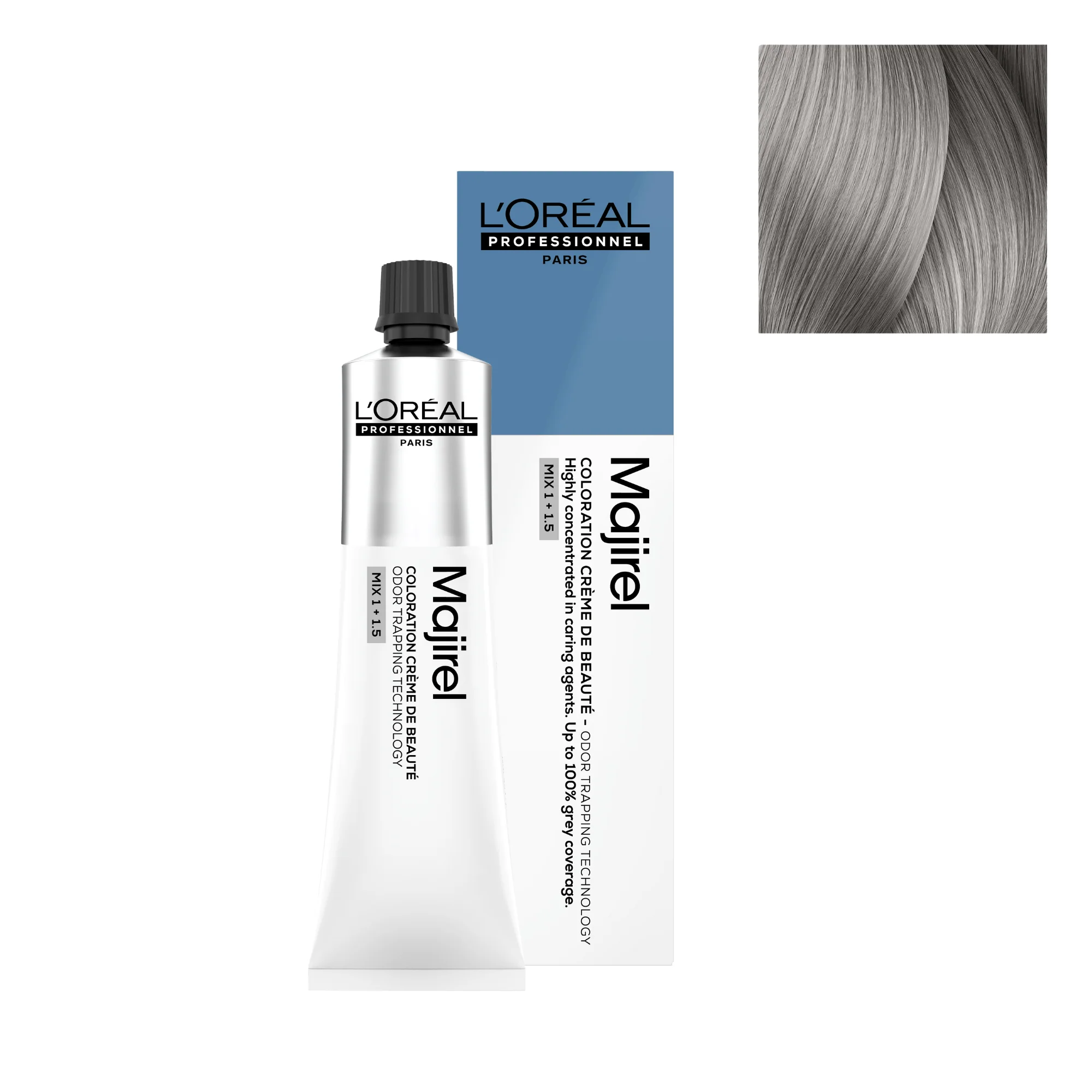 Tinte Majirel 9.11 - 60ml | Rubio Muy Claro Ceniza Profundo - L'Oréal Professionnel