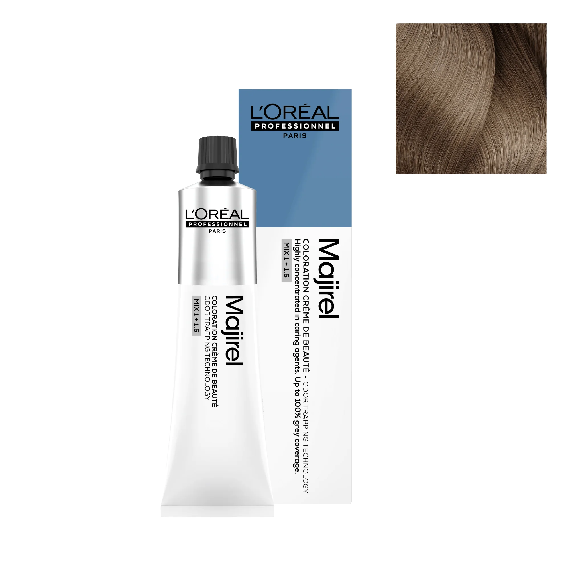 Tinte Majirel 9.12 - 60ml | Rubio Muy Claro Ceniza Irisado - L'Oréal Professionnel