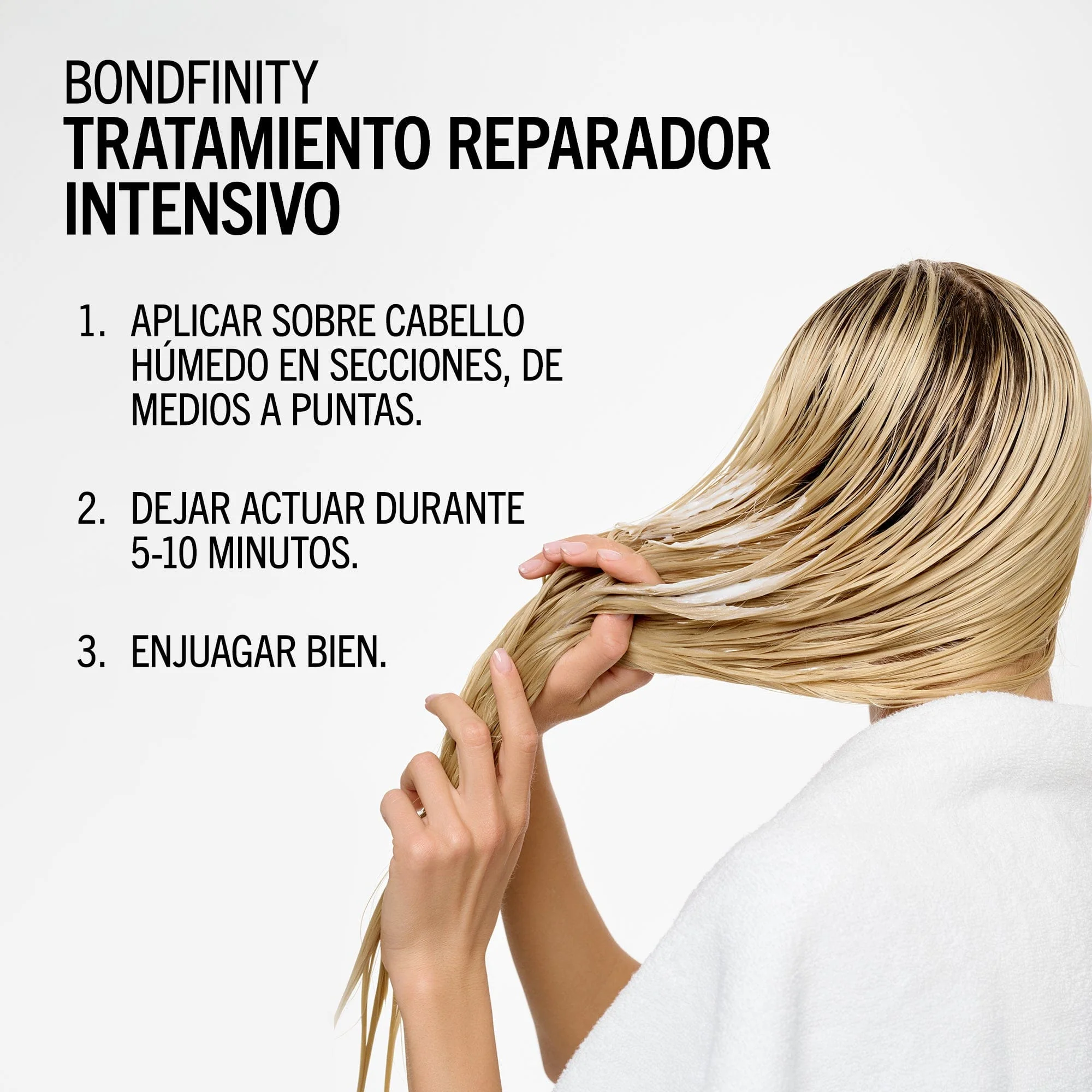 Tratamiento Reparador Intensivo Bondfinity de BLONDME 500ml - Image 3